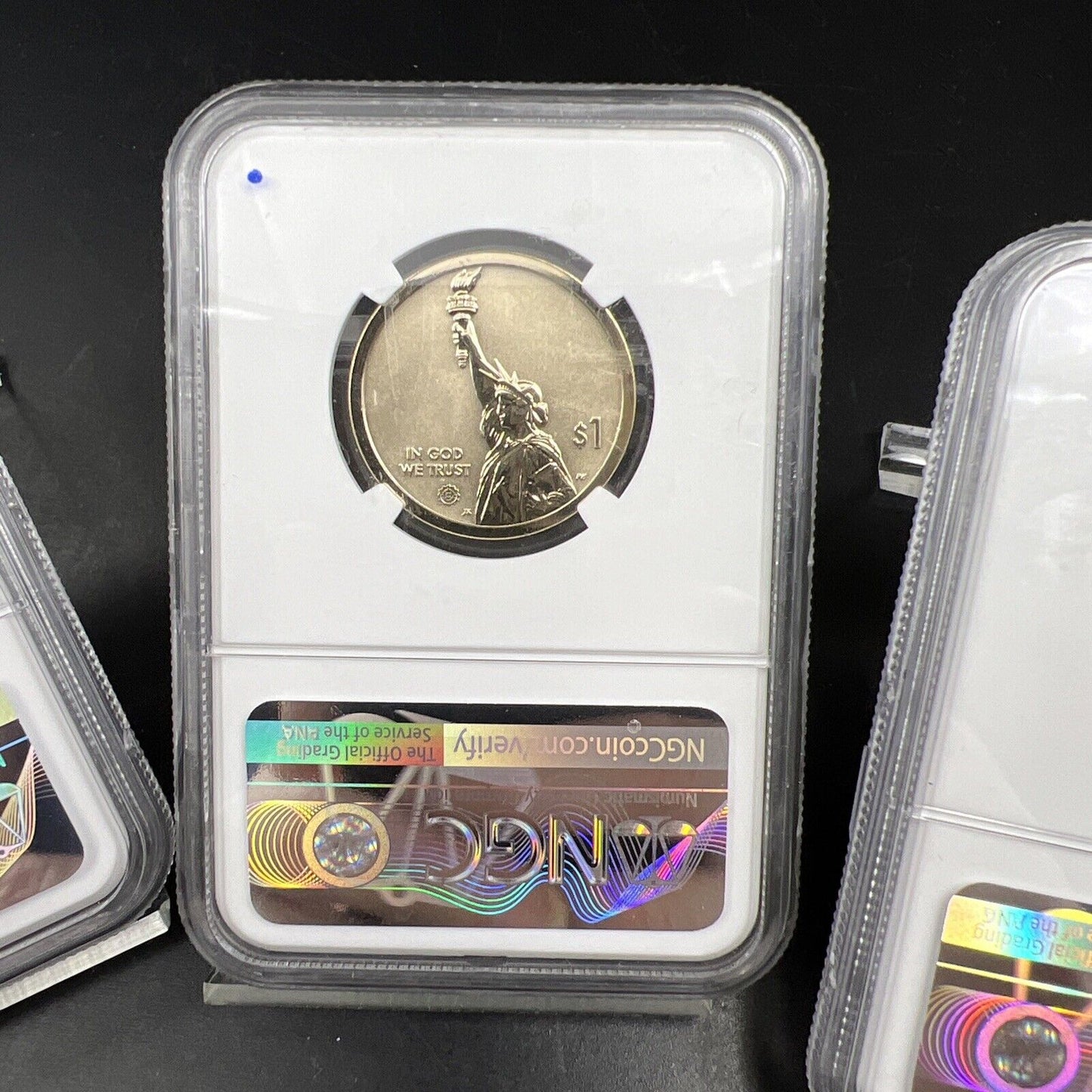 Lot of 4 PF70 NGC 2020 2019 Innovation Dollars Gerber Hubble Clark & Stars