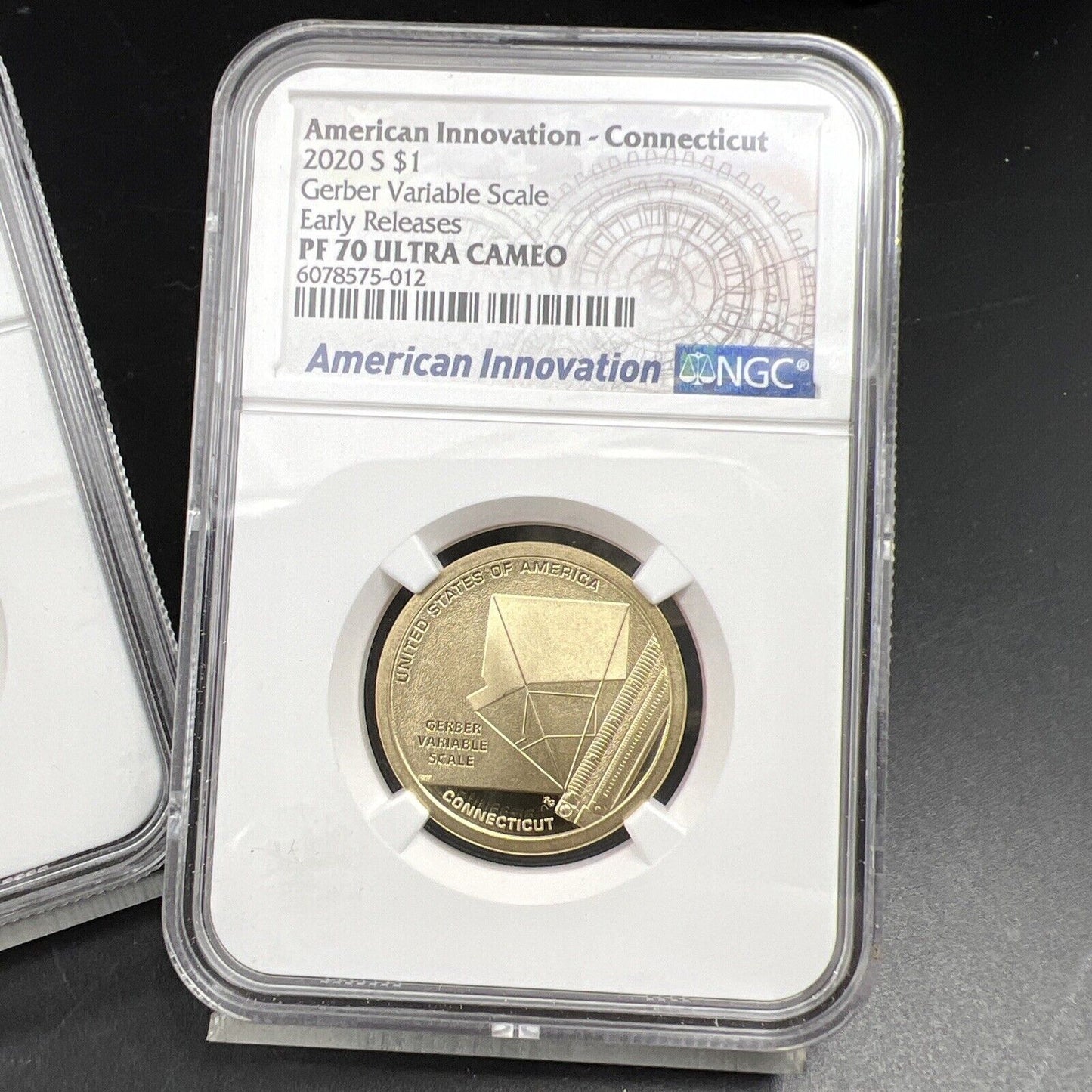 Lot of 4 PF70 NGC 2020 2019 Innovation Dollars Gerber Hubble Clark & Stars