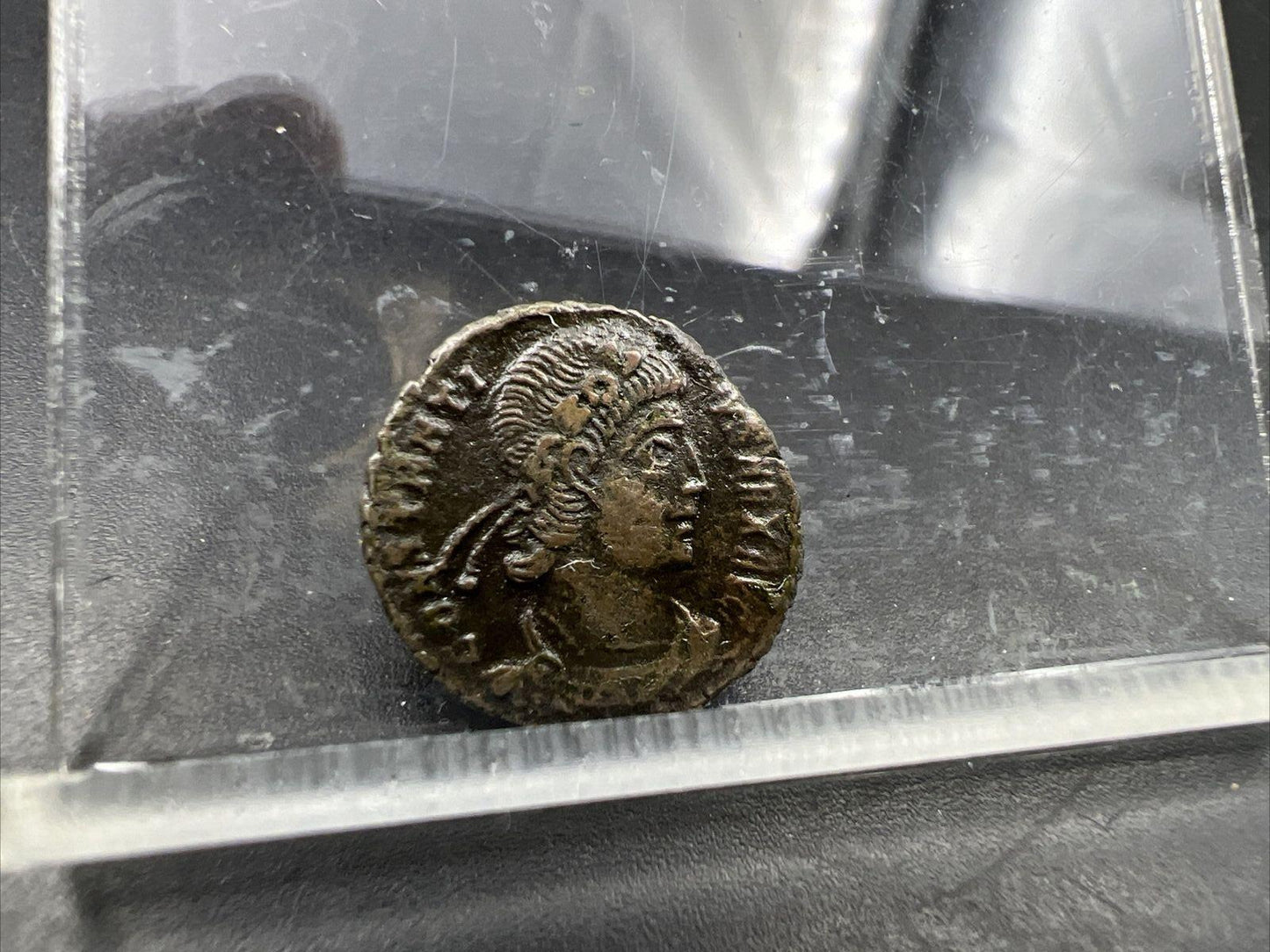 Constantius II 336 - 337 Ancient Roman AE 4 Bronze Coin Fine SKU#ZSLD52224 🔍
