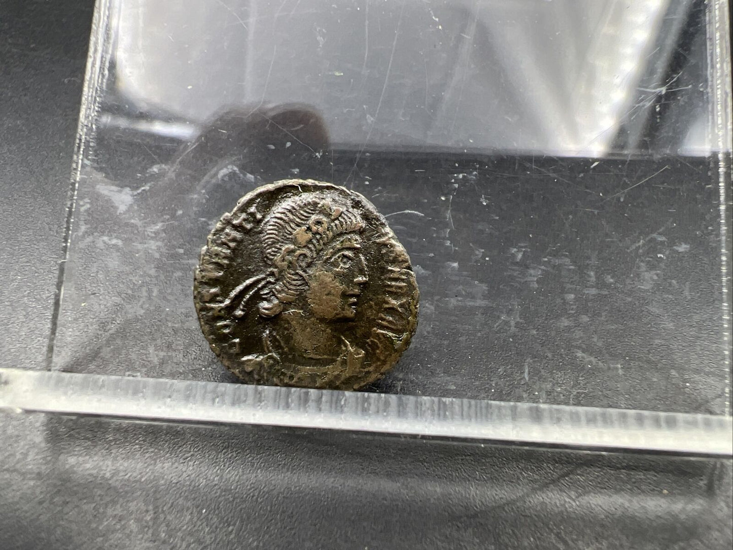 Constantius II 336 - 337 Ancient Roman AE 4 Bronze Coin Fine SKU#ZSLD52224 🔍