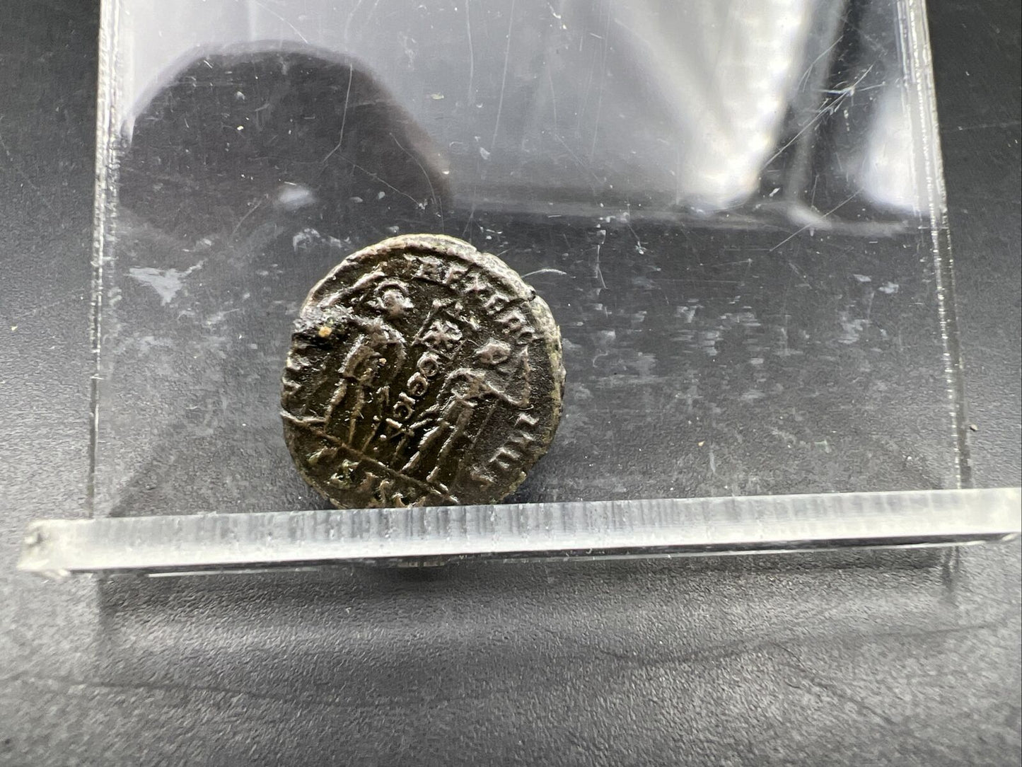 Constantius II 336 - 337 Ancient Roman AE 4 Bronze Coin Fine SKU#ZSLD52224 🔍