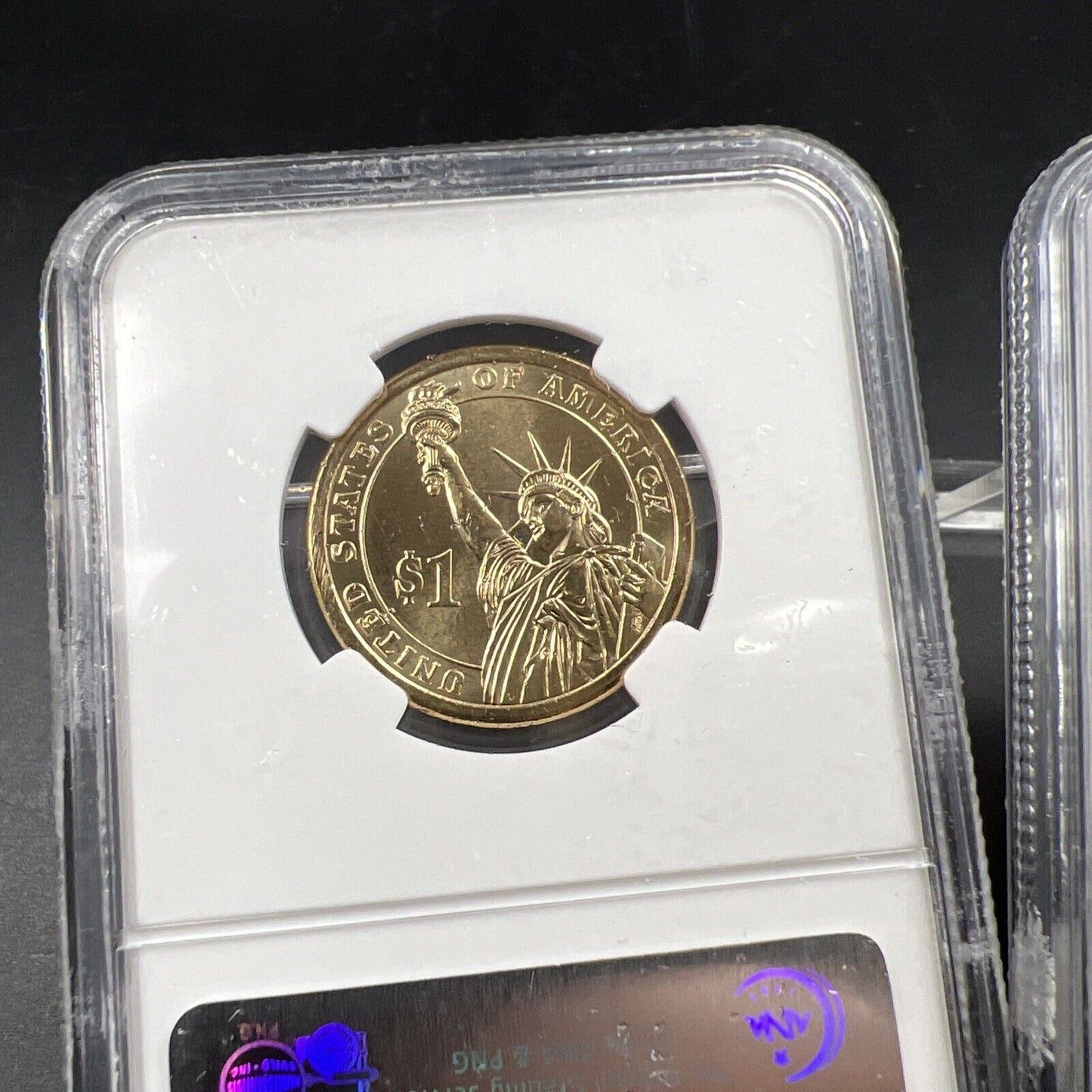 2007 P & D $1 Thomas Jefferson Presidential Dollar Two Coin Set NGC BU Certified