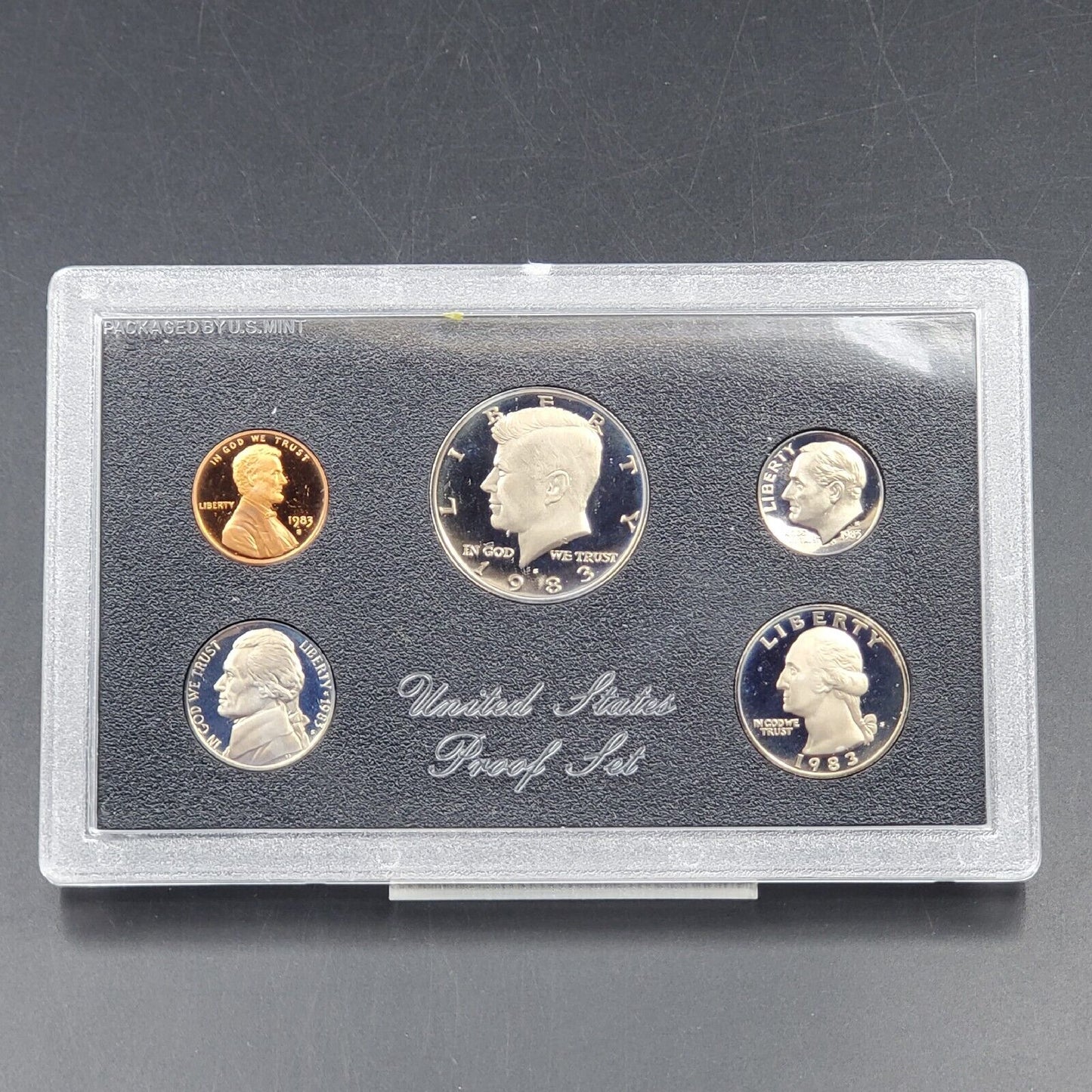 1983 S US Proof Clad Coin Set OGP Combo Shipping Discounts RobinsonsCoinTown #