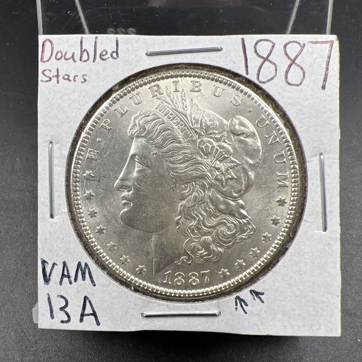 1887 P $1 Morgan Silver Dollar Coin Choice BU UNC VAM 13A Variety DDO & RPM