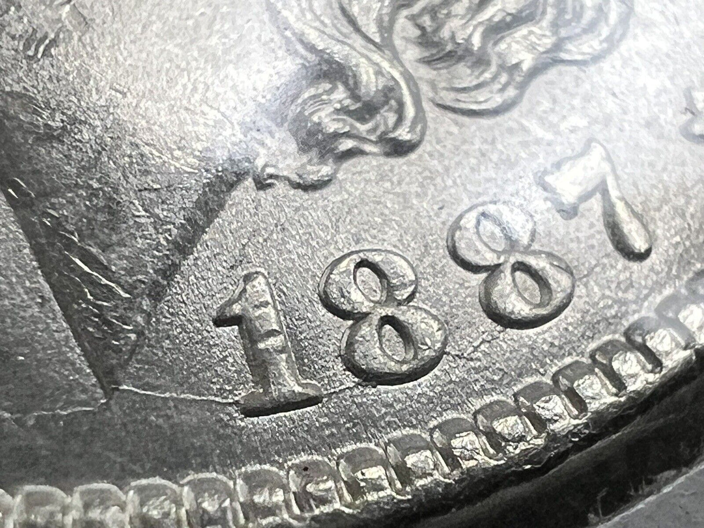 1887 P $1 Morgan Silver Dollar Coin Choice BU UNC VAM 13A Variety DDO & RPM
