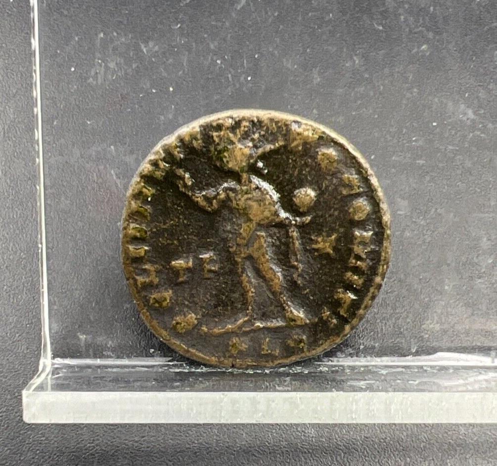 Constantine 1 The Great Nummus Arelatum Mint AE 3 Ancient Coin c. 316 - 317 AD