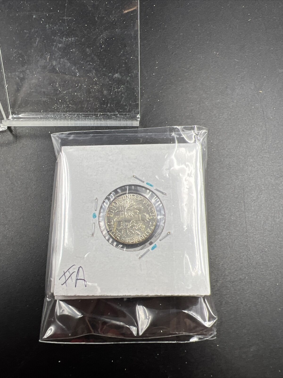 Toner Trio 3 Neat Toning toned 1964 D Roosevelt Silver Dime Coins BU UNC