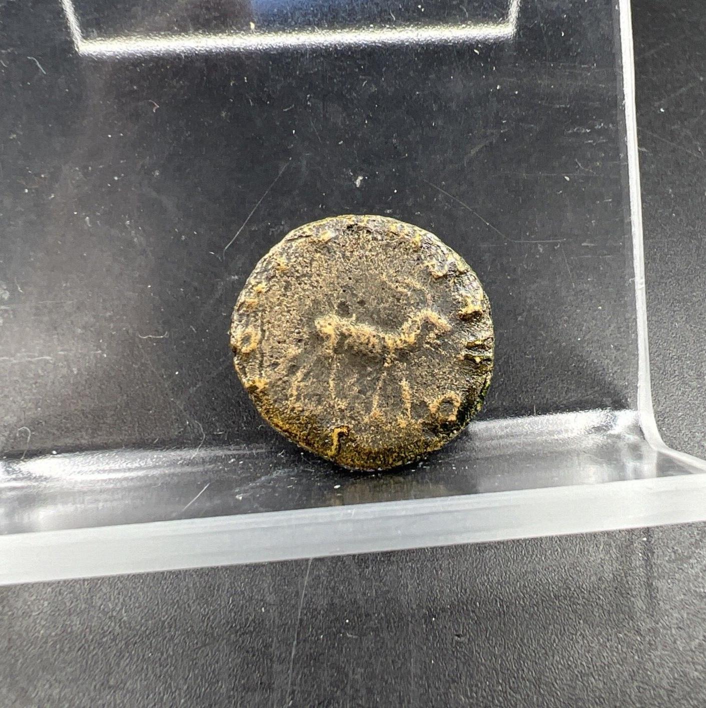 Ancient Roman Bronze Coin Circulated condition uncleaned - SKU #LA1124LA