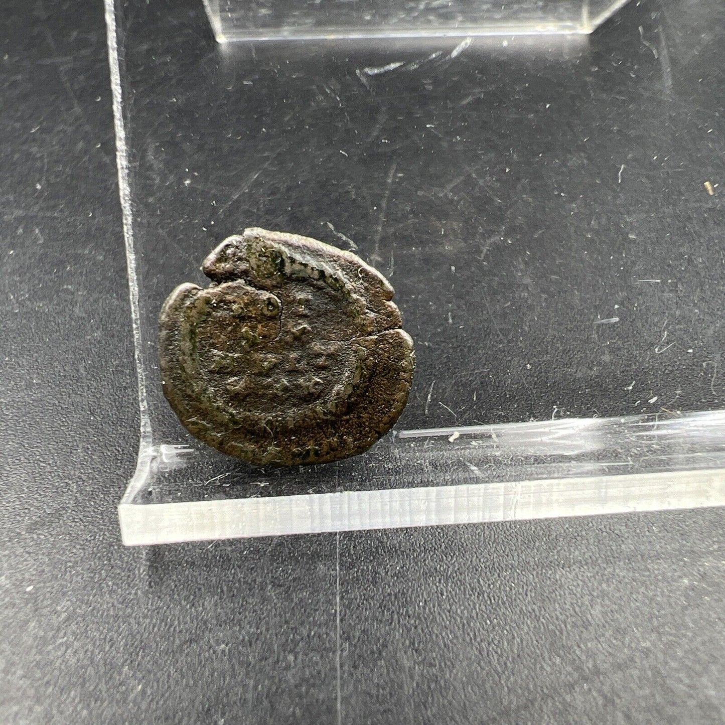 Constantinus I AE 4 Ancient Roman Bronze Coin c. 321 - 383 AD Very Circ #AT24