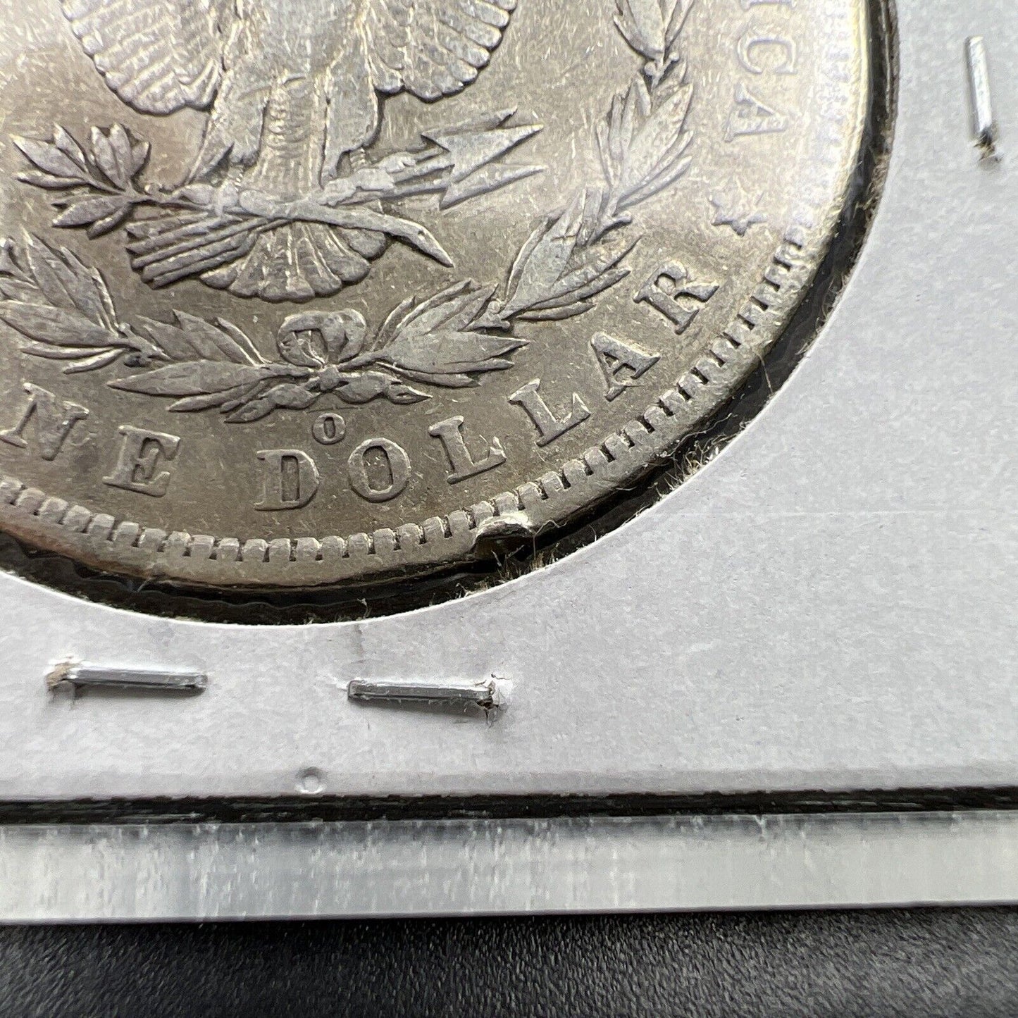 1884 P $1 Morgan Dollar Coin XF Details neat toning obverse