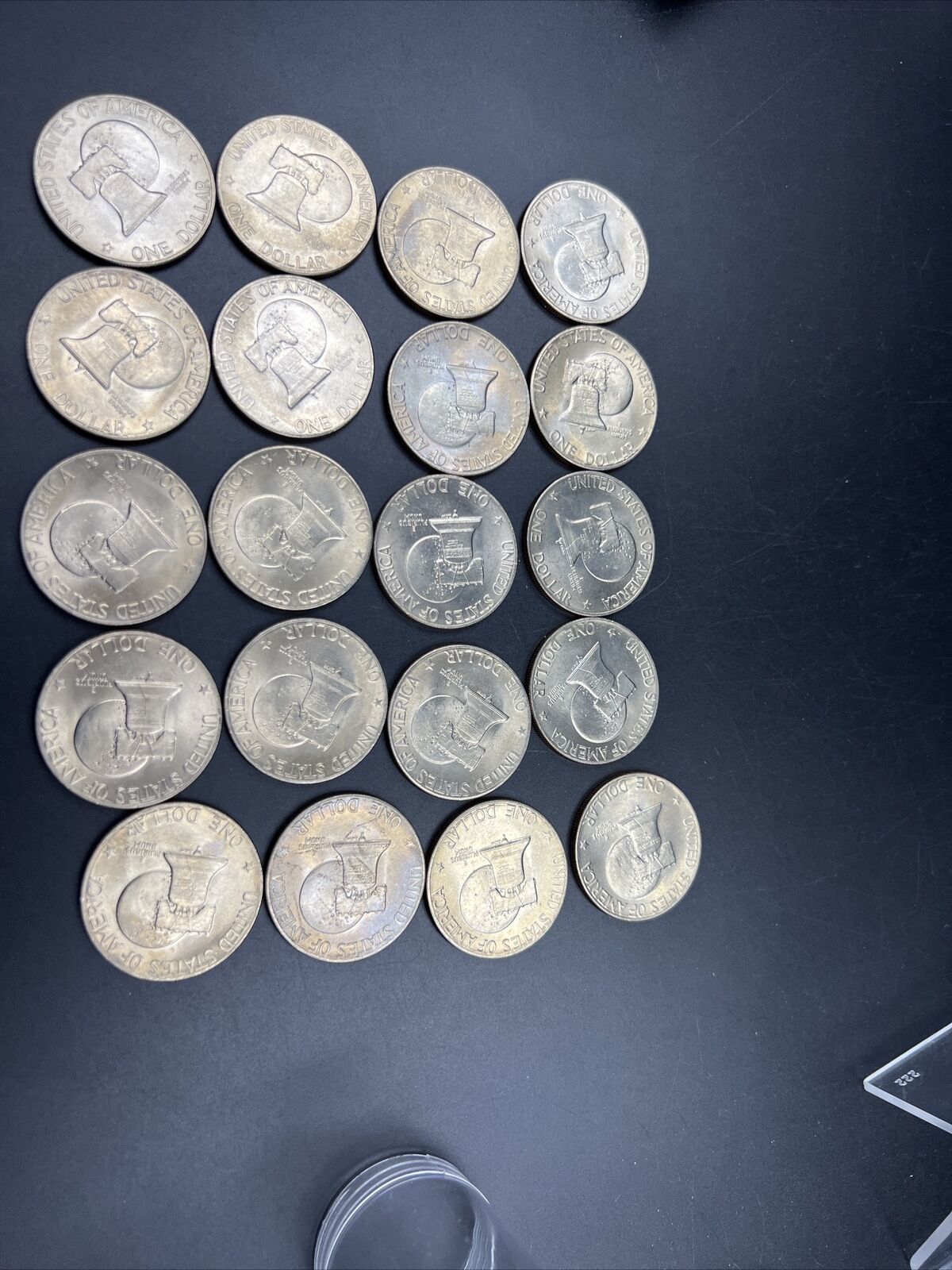 1976 P $1 Type 2 Ike Eisenhower CLAD Dollar 20 Coin Choice BU UNC Roll (exact B)
