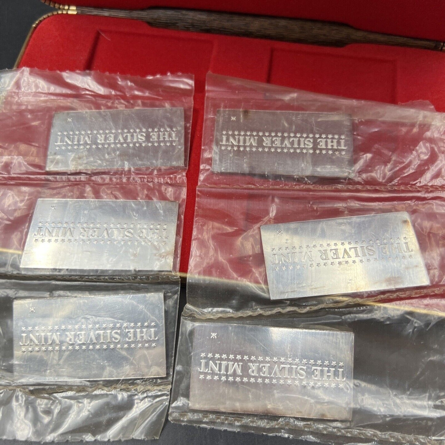 Silver Mint Silver Flags of World The Collection 6 20 Gram Silver Bars CH UNC