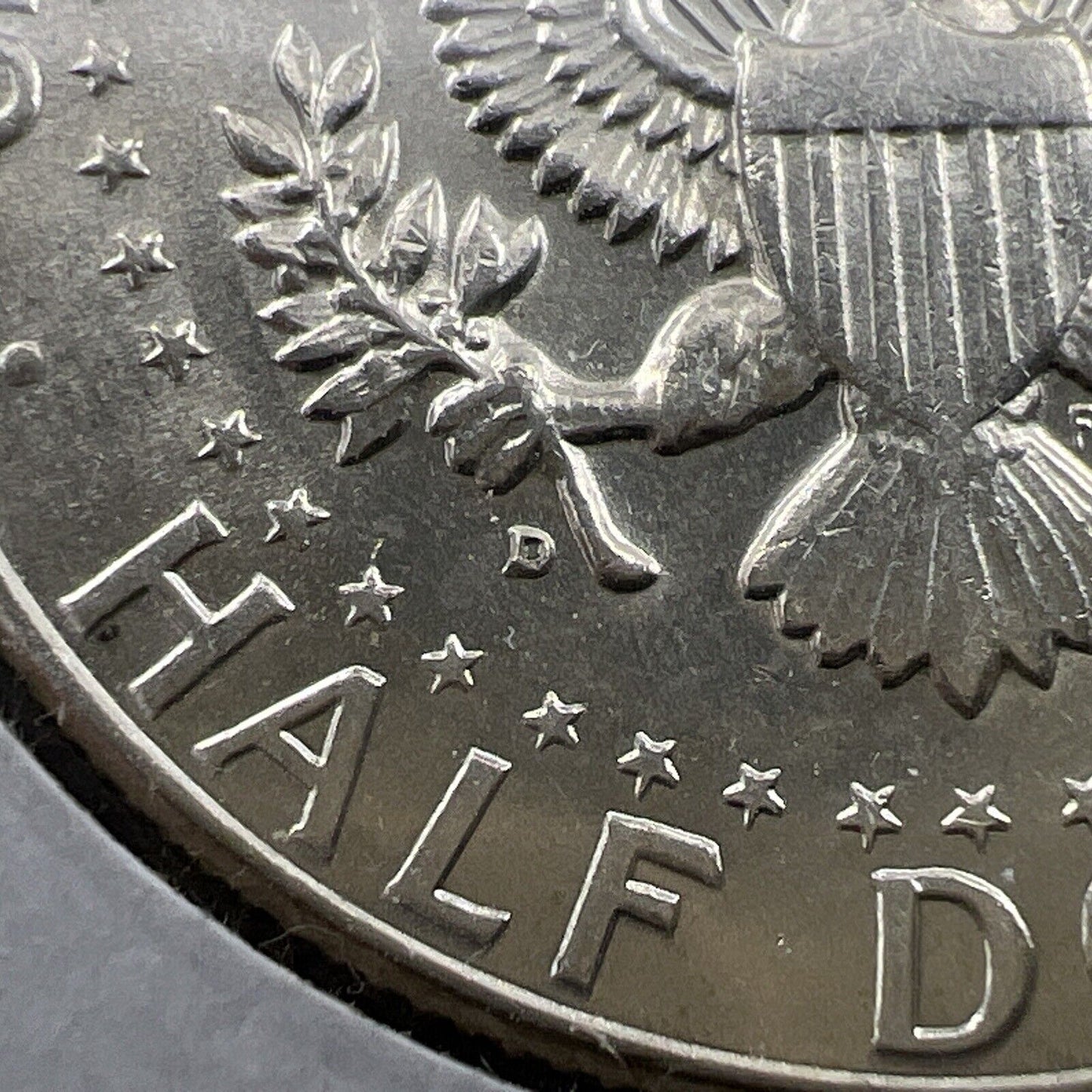 1964 D 50C Kennedy Half Dollar Coin Choice BU UNC DDO Double Die OBV FS-103