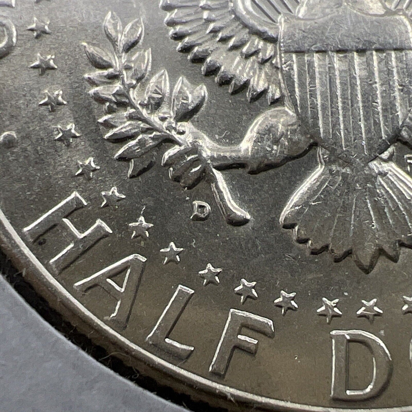 1964 D 50C Kennedy Half Dollar Coin Choice BU UNC DDO Double Die OBV FS-103