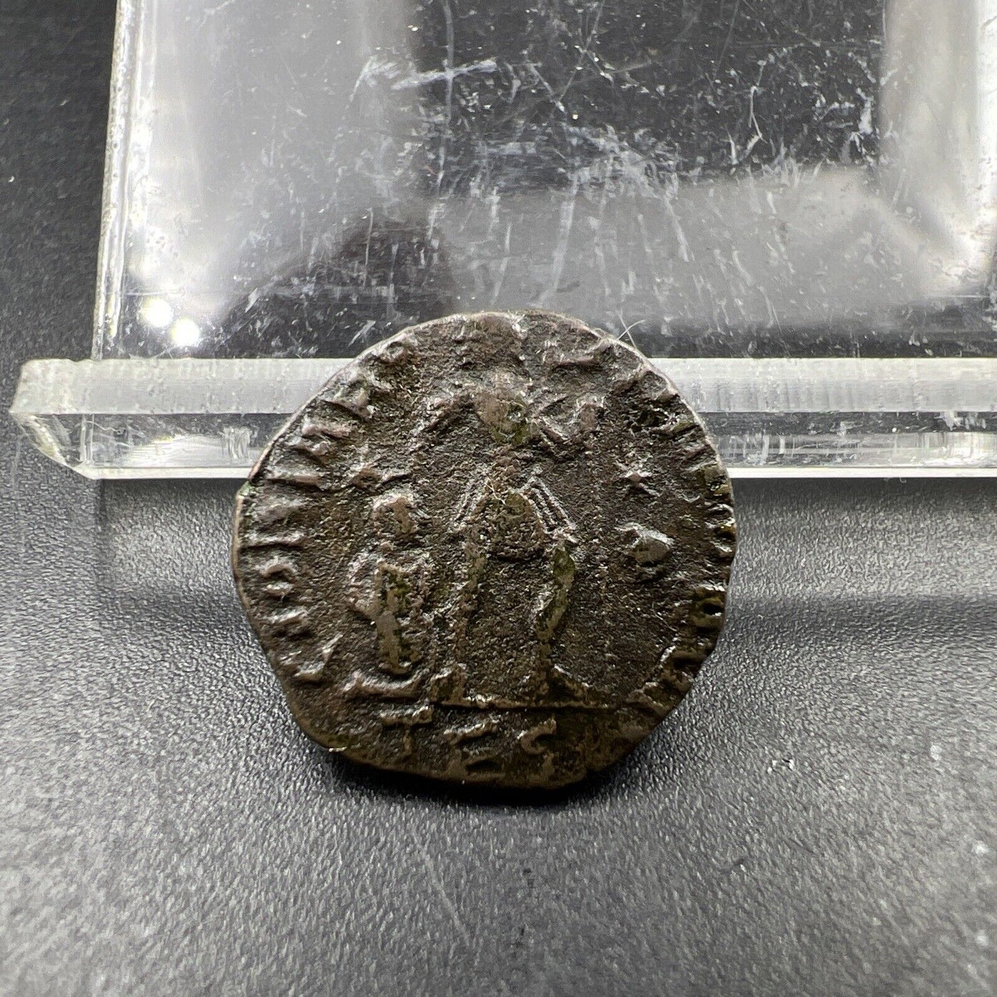 Valens Bronze Follis Ancient Roman Bronze Coin c. 364-378 CH Fine / VF #105AE