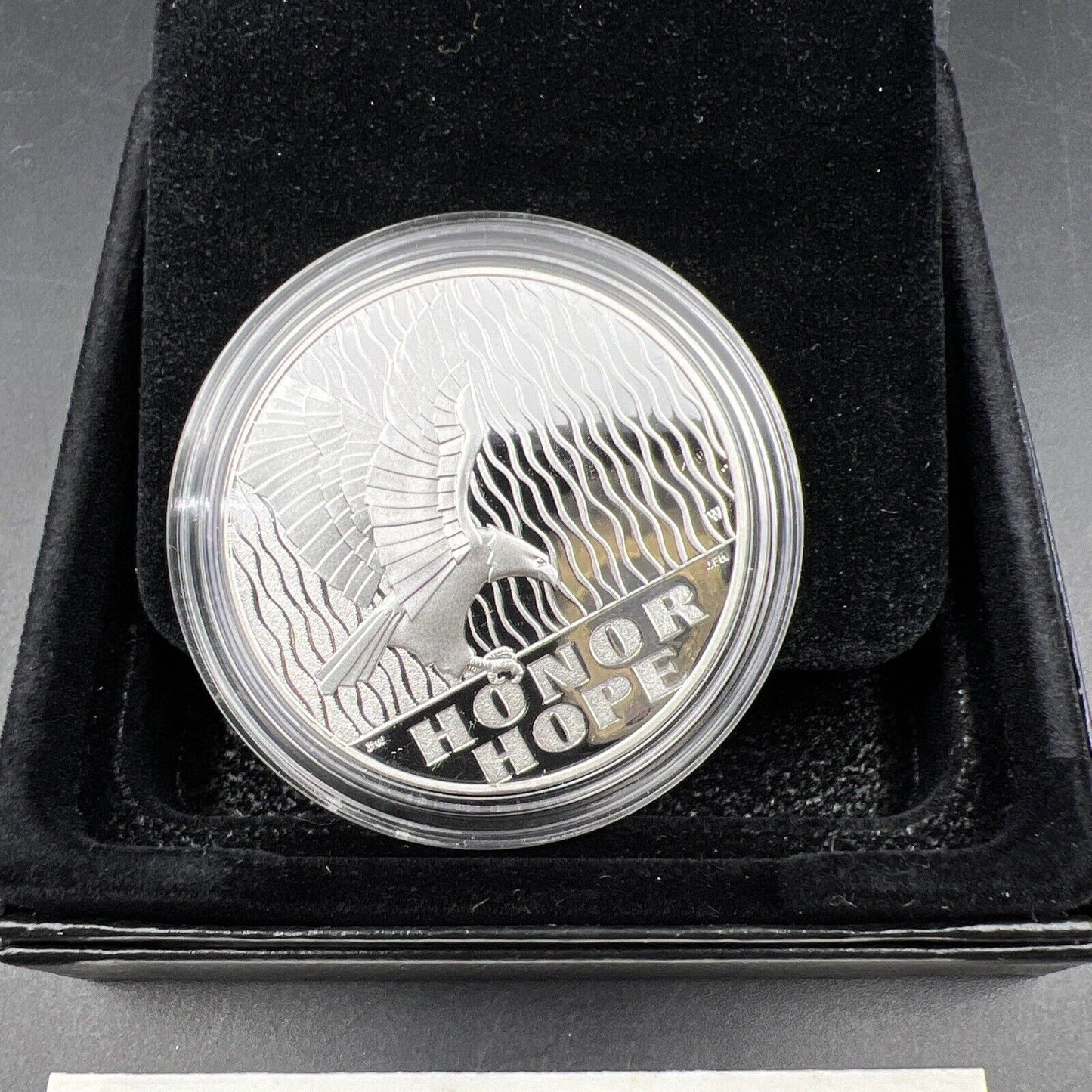 2011 US Mint September 11 National Medal Silver Proof OGP 1 Oz