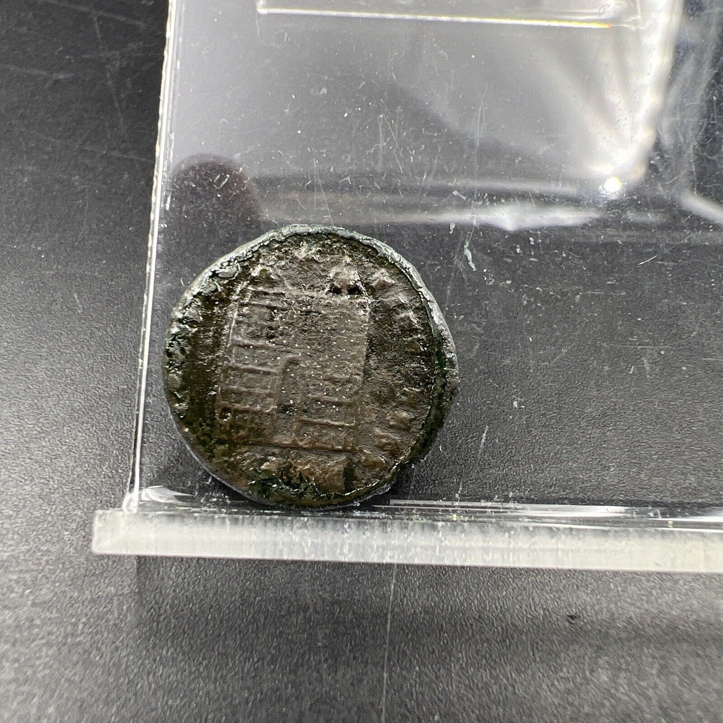 Ancient Roman Bronze Coin Circulated condition uncleaned - SKU #BAC11324BAC