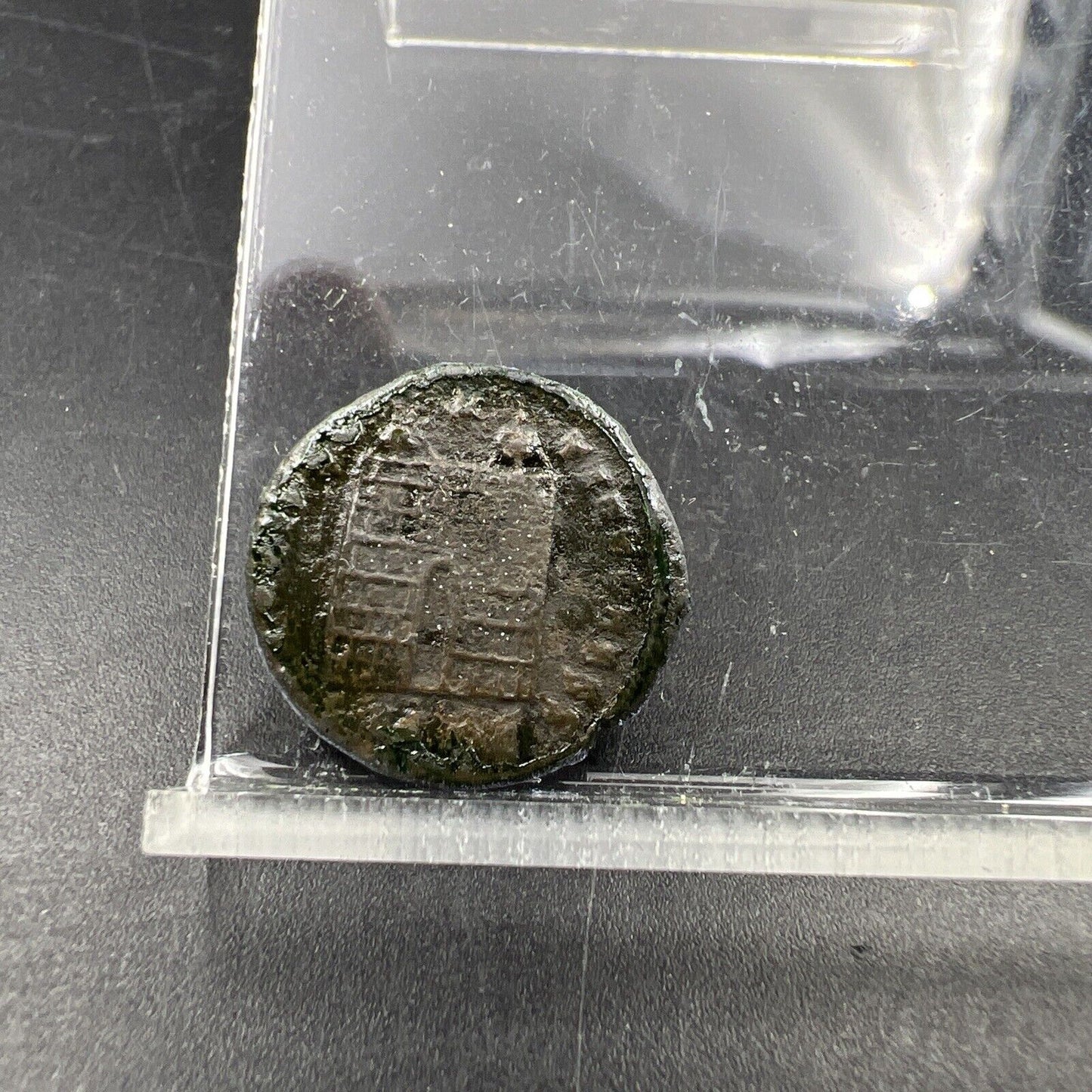 Ancient Roman Bronze Coin Circulated condition uncleaned - SKU #BAC11324BAC
