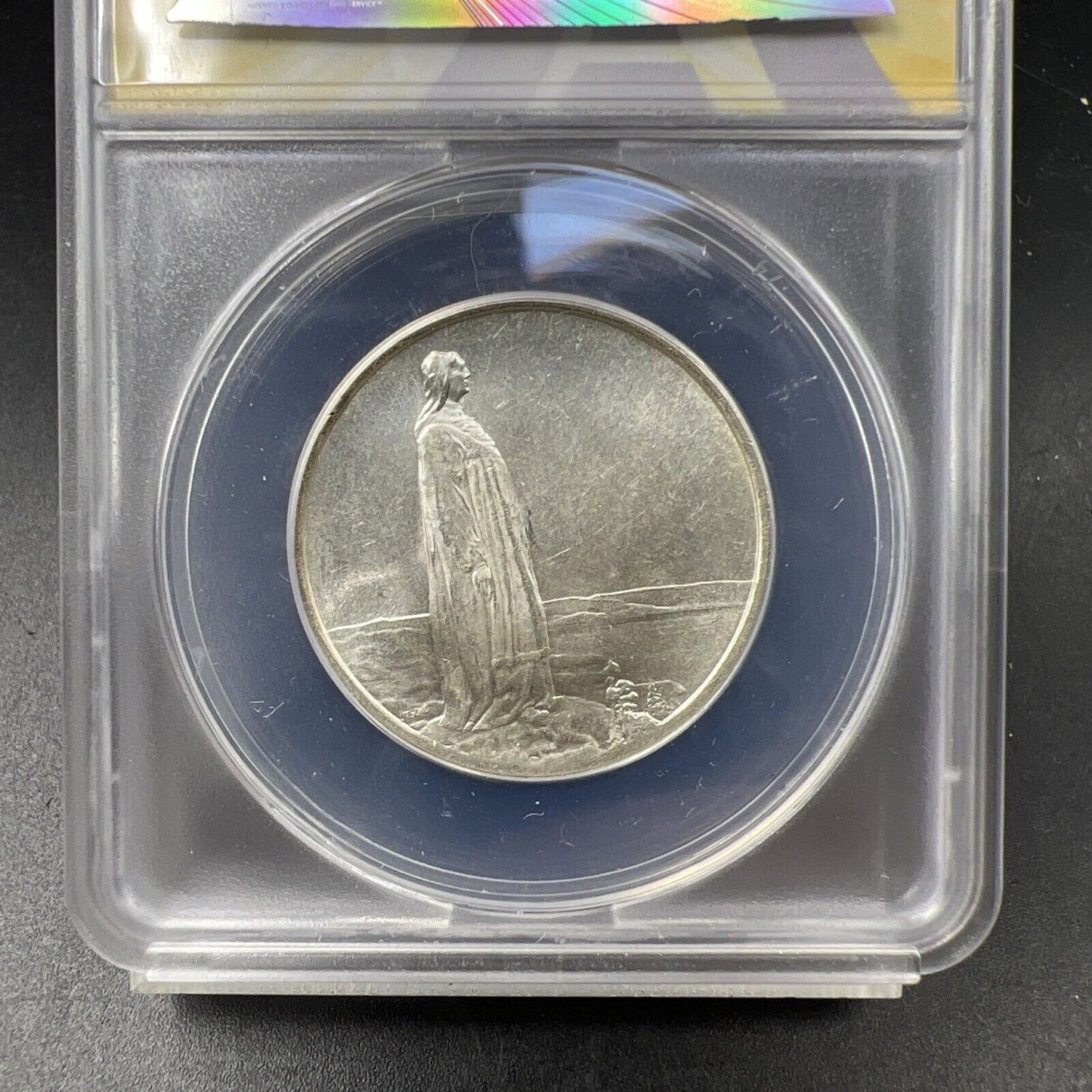 1914 Norway 2 Kroner Silver Coin ANACS MS61 BU UNC Certified
