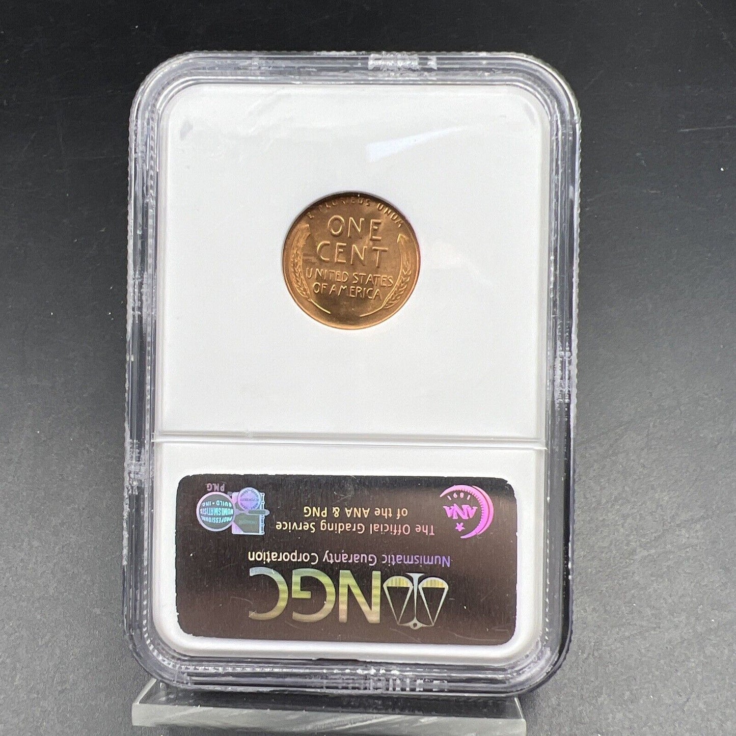 1954 D Lincoln Wheat Cent Penny Coin NGC MS66 RD Gem BU Certified