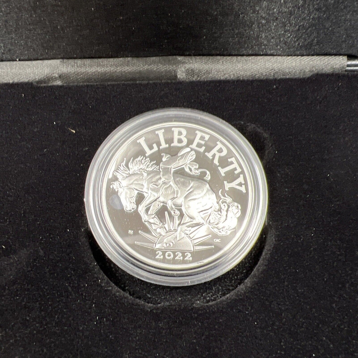2022 American Liberty Silver Medal OGP Mint Box & COA