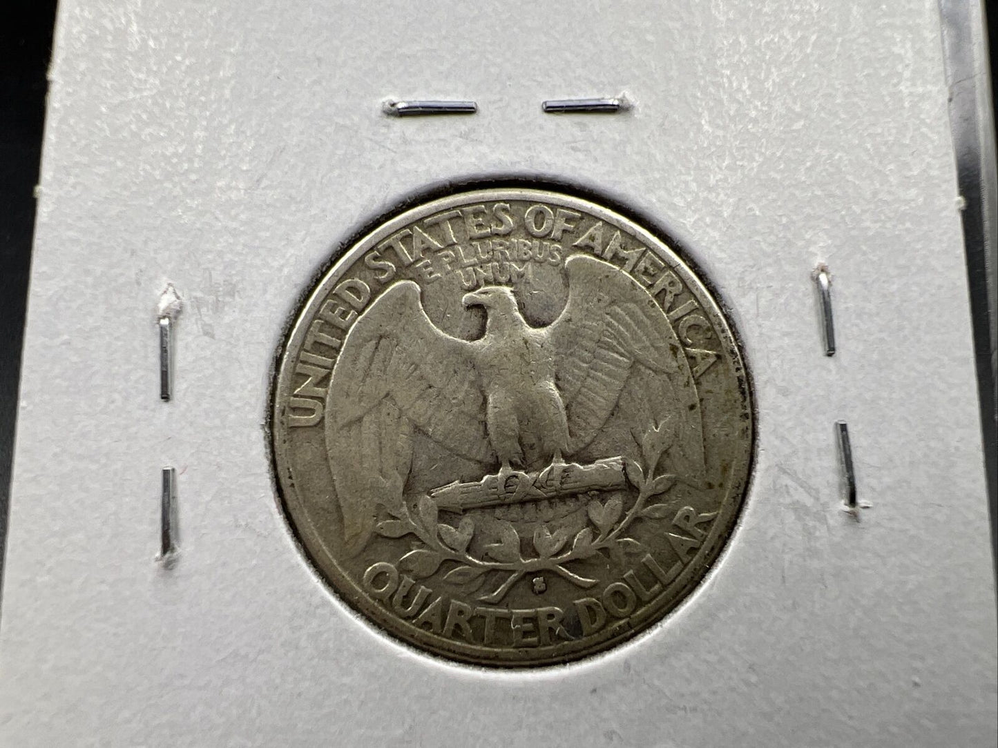 1932 S 25c Washington Silver Quarter Coin Choice Fine Circ Semi Key Date