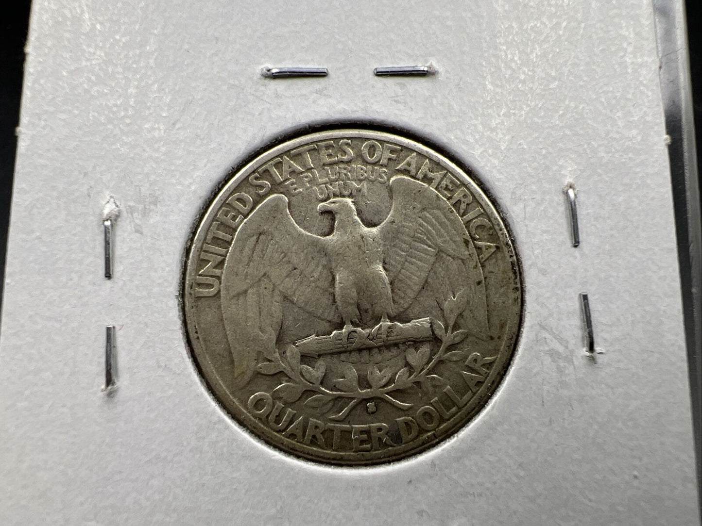 1932 S 25c Washington Silver Quarter Coin Choice Fine Circ Semi Key Date