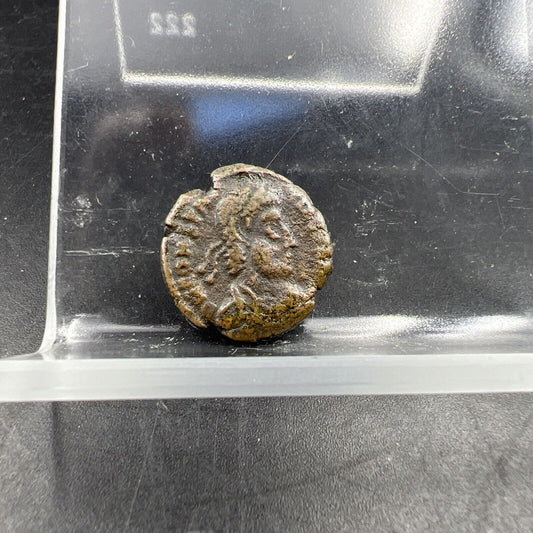 Ancient Roman Bronze Coin Circulated condition uncleaned - SKU #CF1124CF