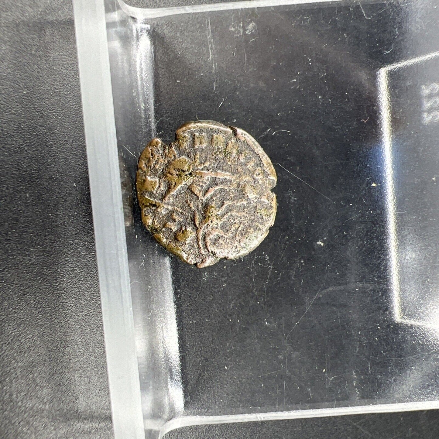 Ancient Roman Bronze Coin Circulated condition uncleaned - SKU #CF1124CF