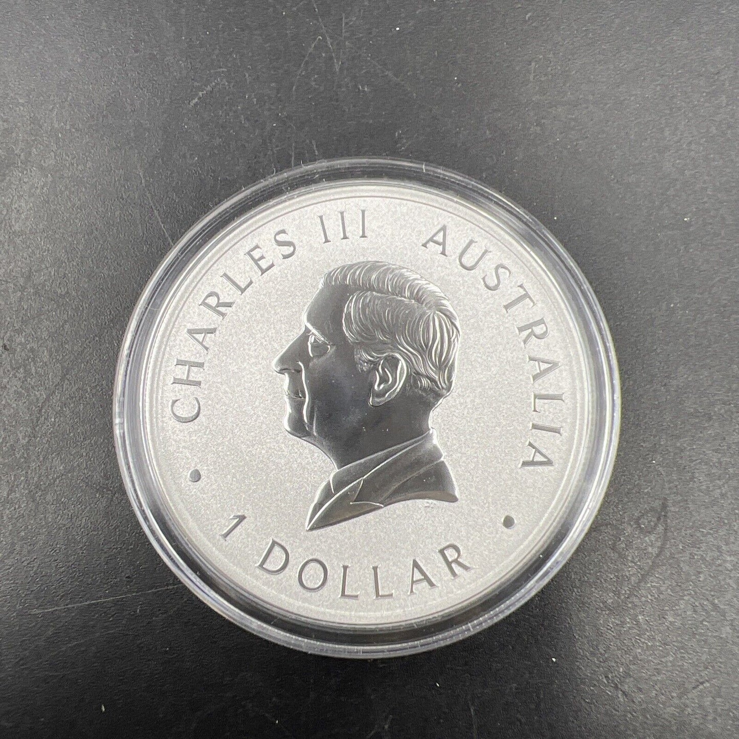 2024 1 Oz Silver Kookaburra Coin GEM BU In Capsule