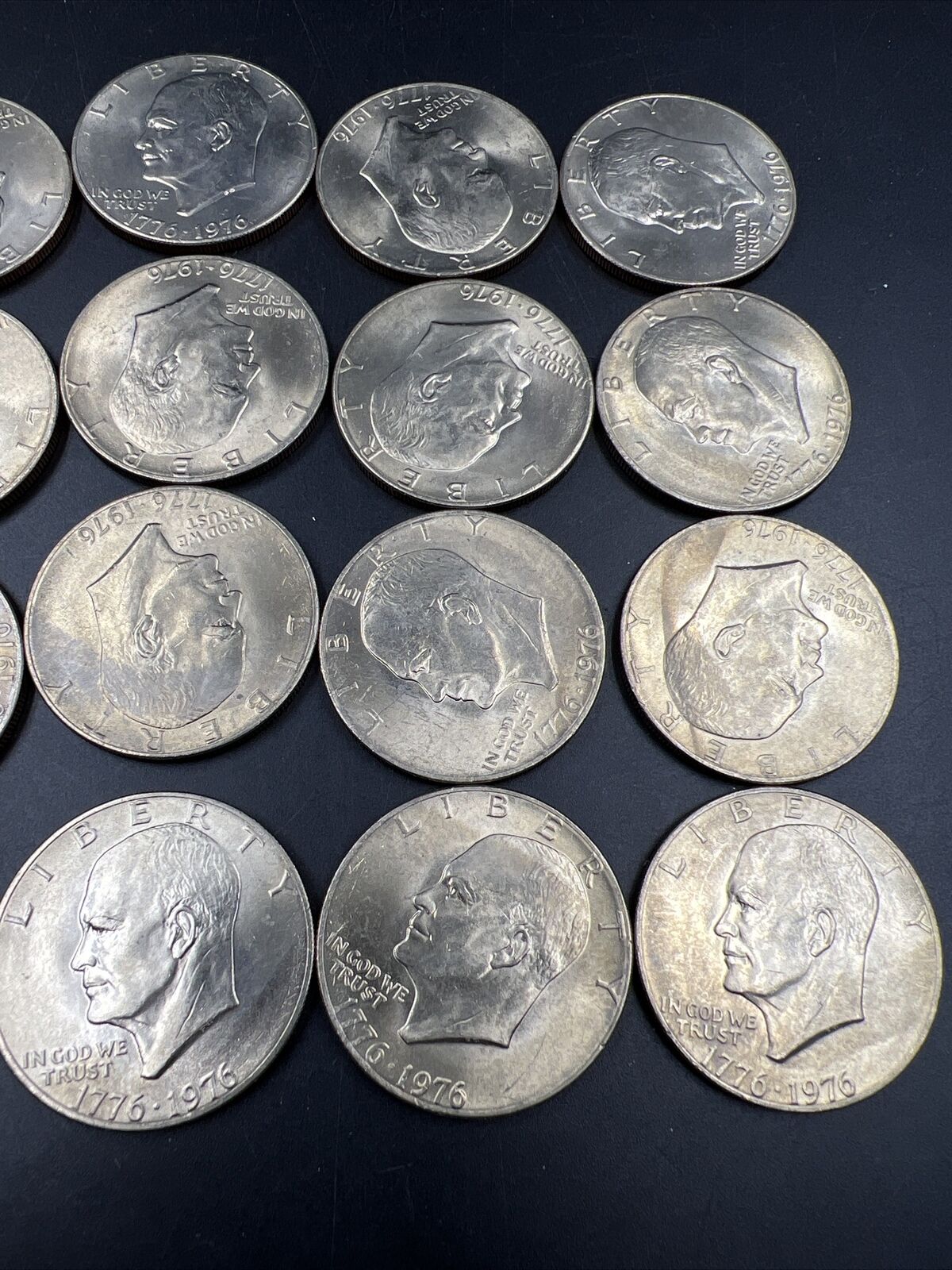 1976 P $1 Type 2 Ike Eisenhower CLAD Dollar 20 Coin Choice BU UNC Roll (exact A)