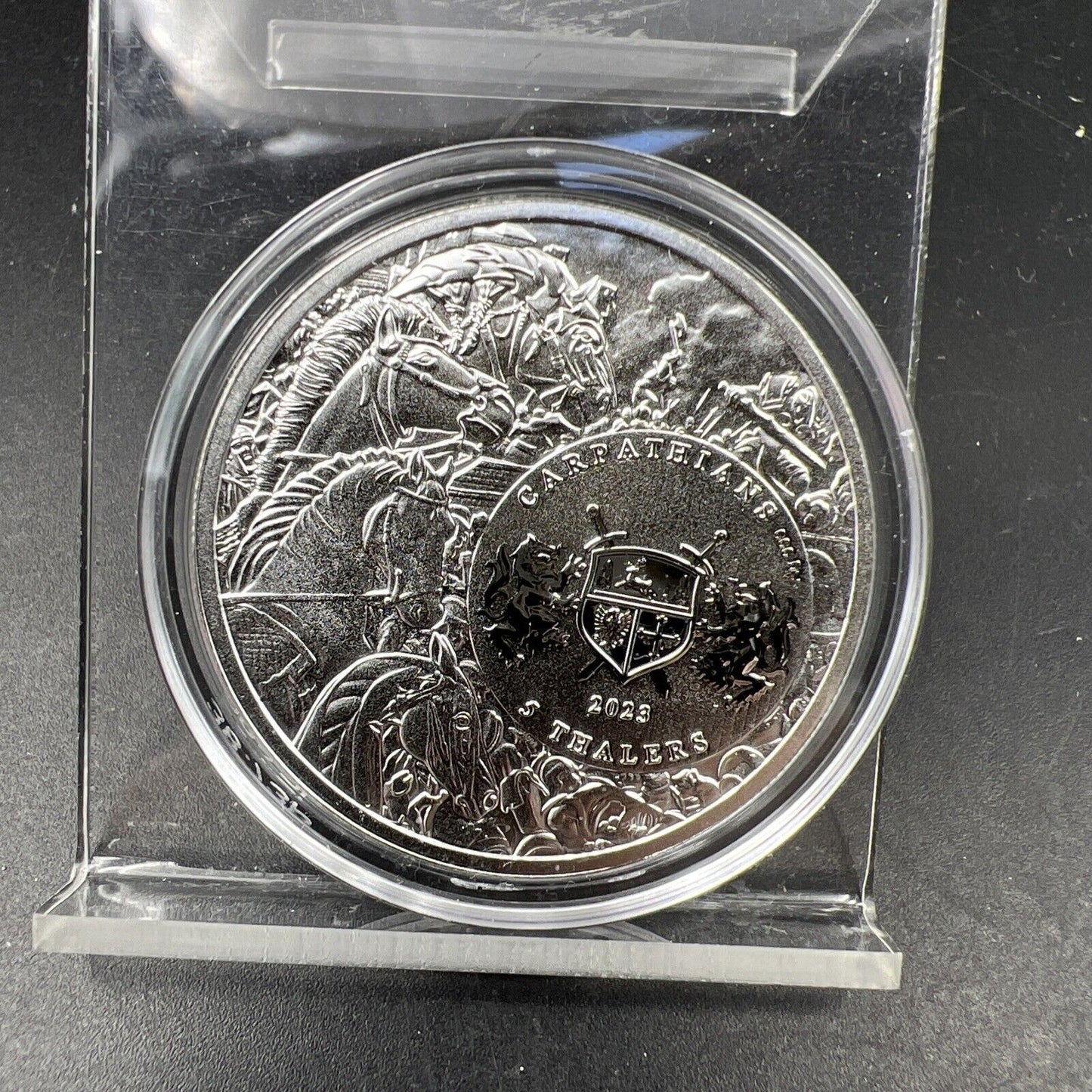2023 5 Thalers Carpathians 1 oz Silver Four Horsemen of the Apocalypse BU