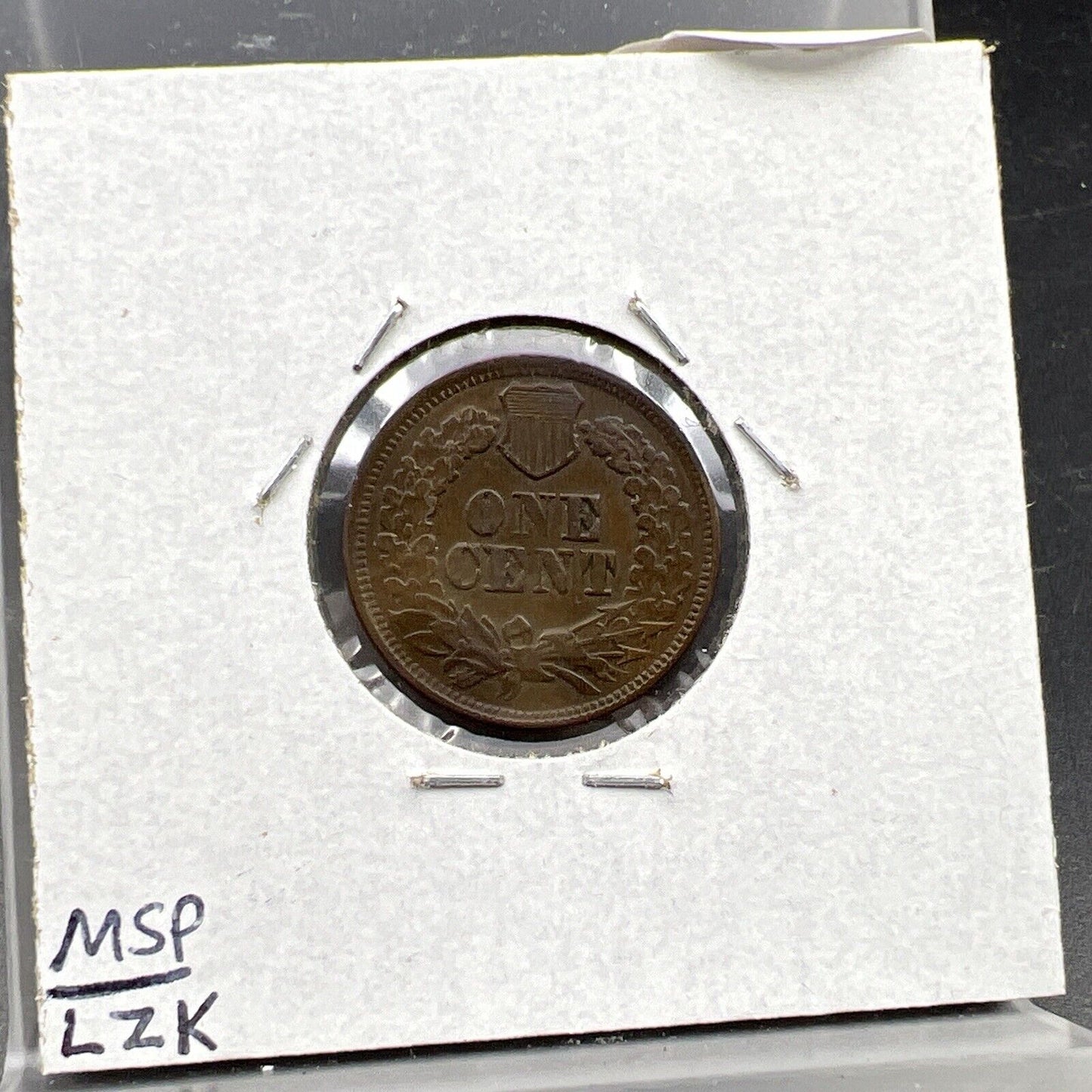 1870 1c Indian Cent Coin AU About UNC Semi Key Date