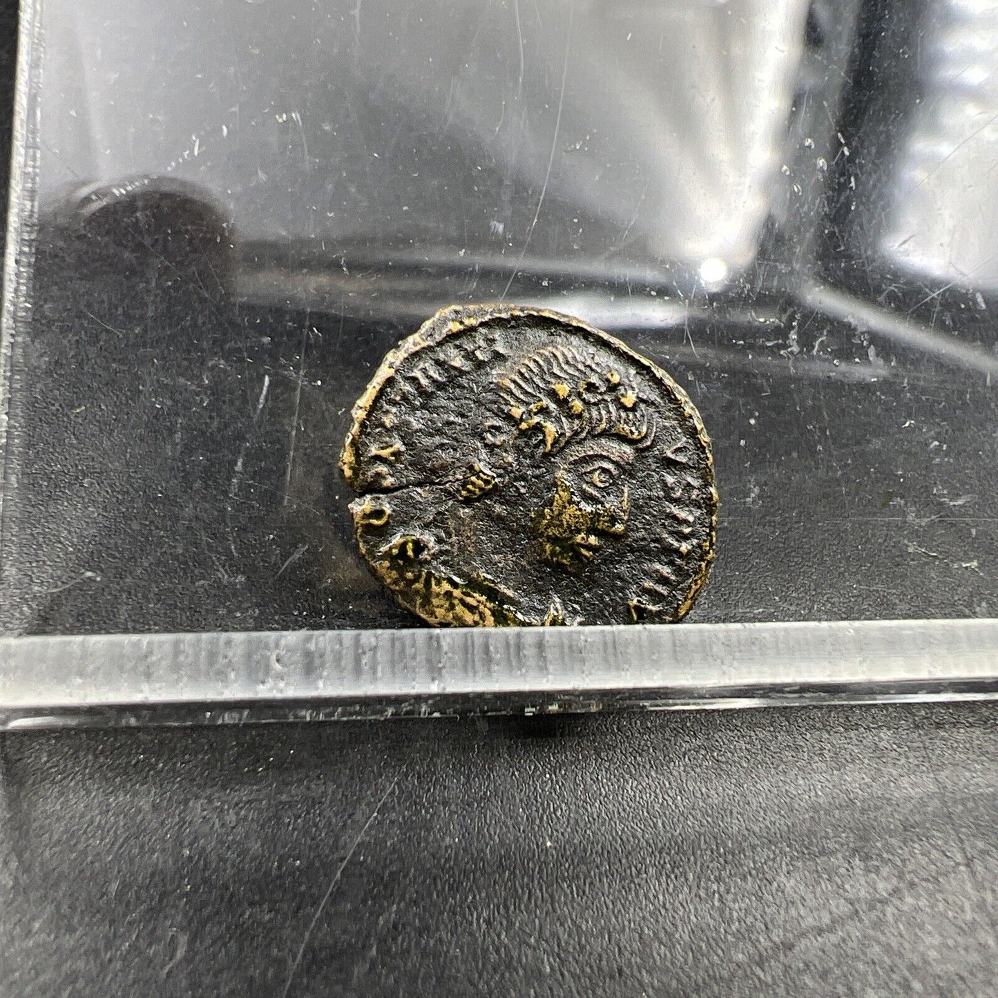 Constans ( c. 323 – 350 ) AE 3 Two Victorias Ancient Roman Bronze Coin Fine Circ