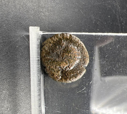 AE 4 Roman Bronze Coin Very circulated (c. 317-498) SKU#AE1212024