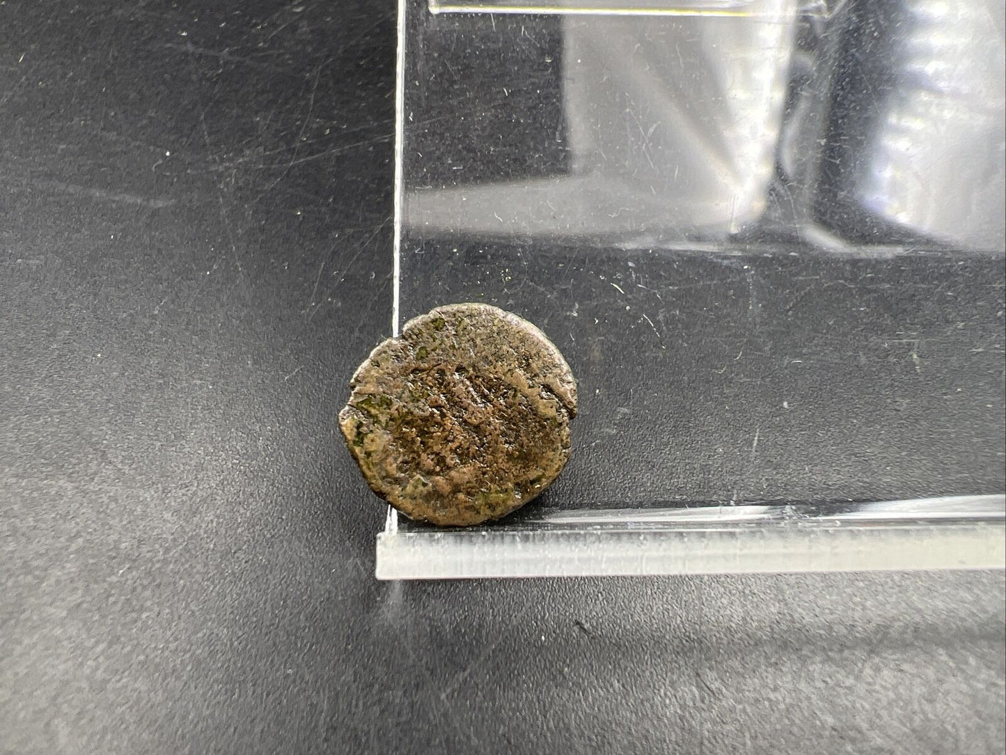 AE 4 Roman Bronze Coin Very circulated (c. 317-498) SKU#AE1212024