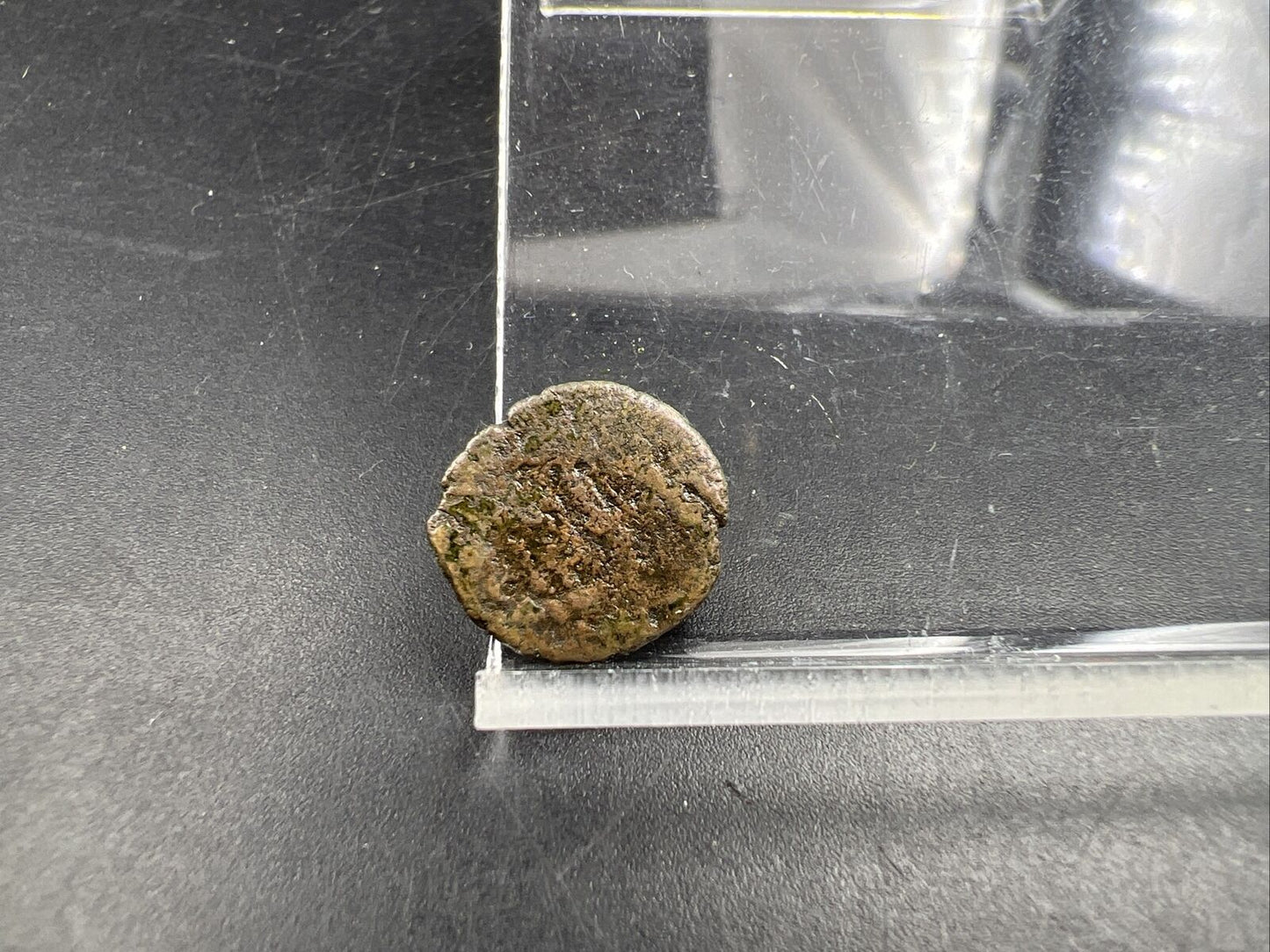 AE 4 Roman Bronze Coin Very circulated (c. 317-498) SKU#AE1212024