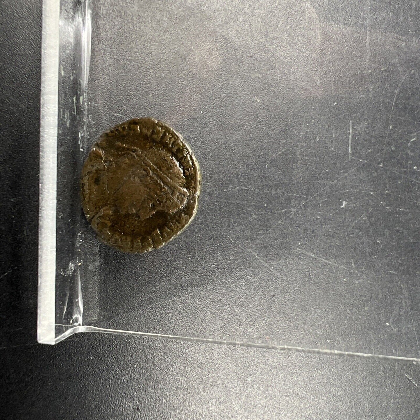 Ancient Roman Bronze Coin Circulated condition uncleaned - SKU #BAA11324BAA