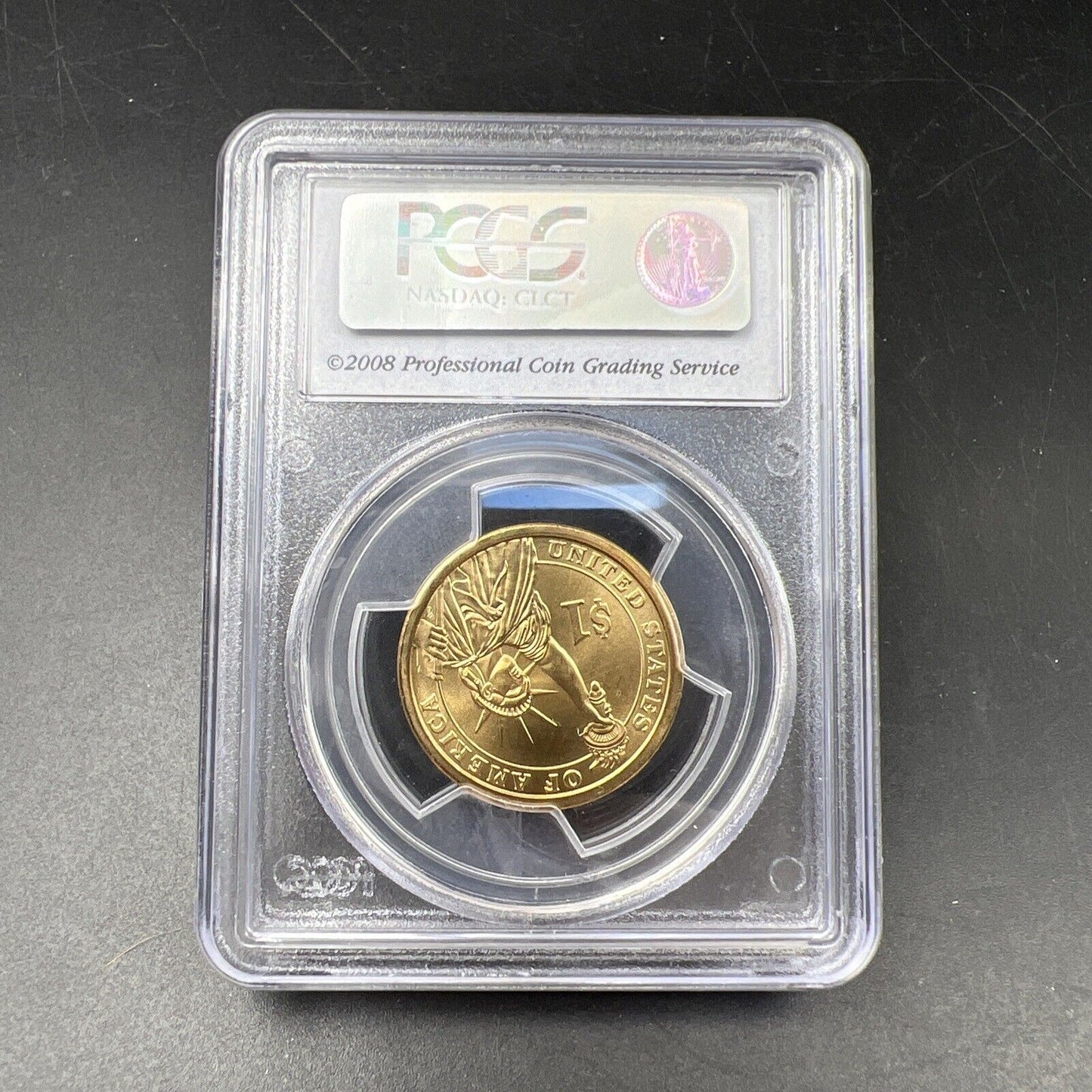 2008 SMS $1 Andrew Jackson MS68 Satin Finish POS B PCGS Certified