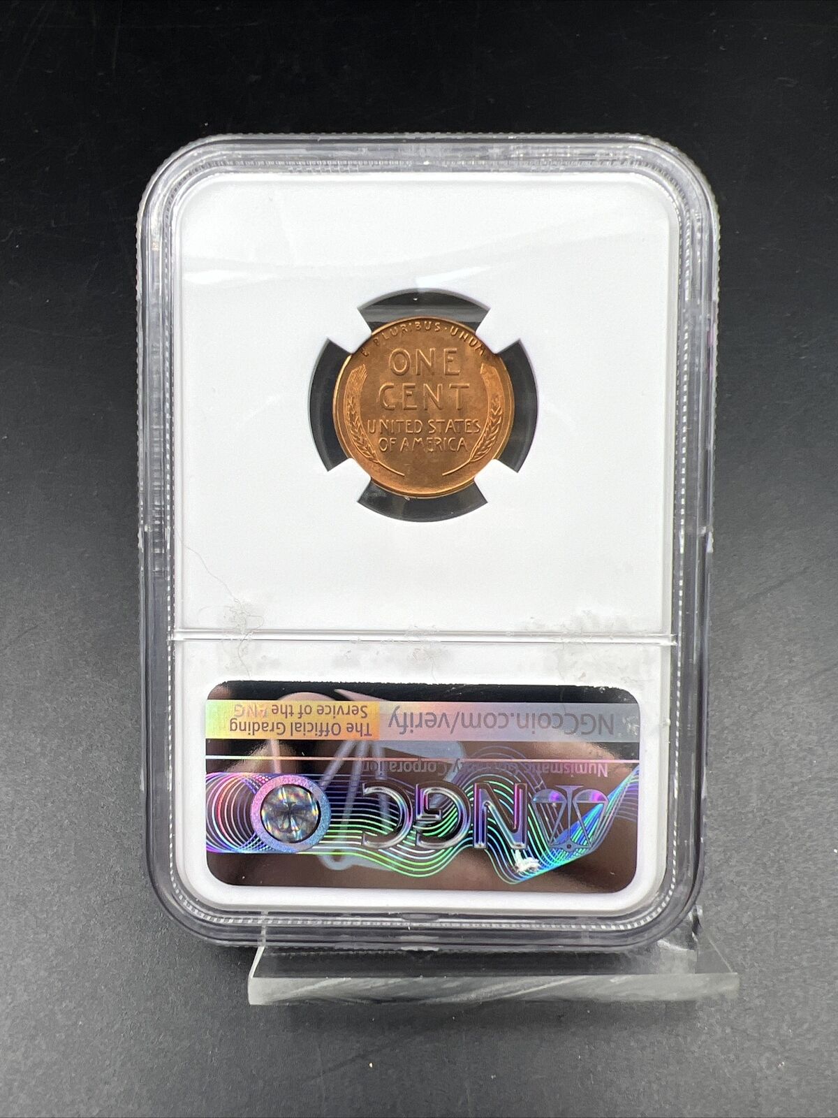 1946 S Lincoln Wheat Cent Penny Coin NGC MS66 RED #071