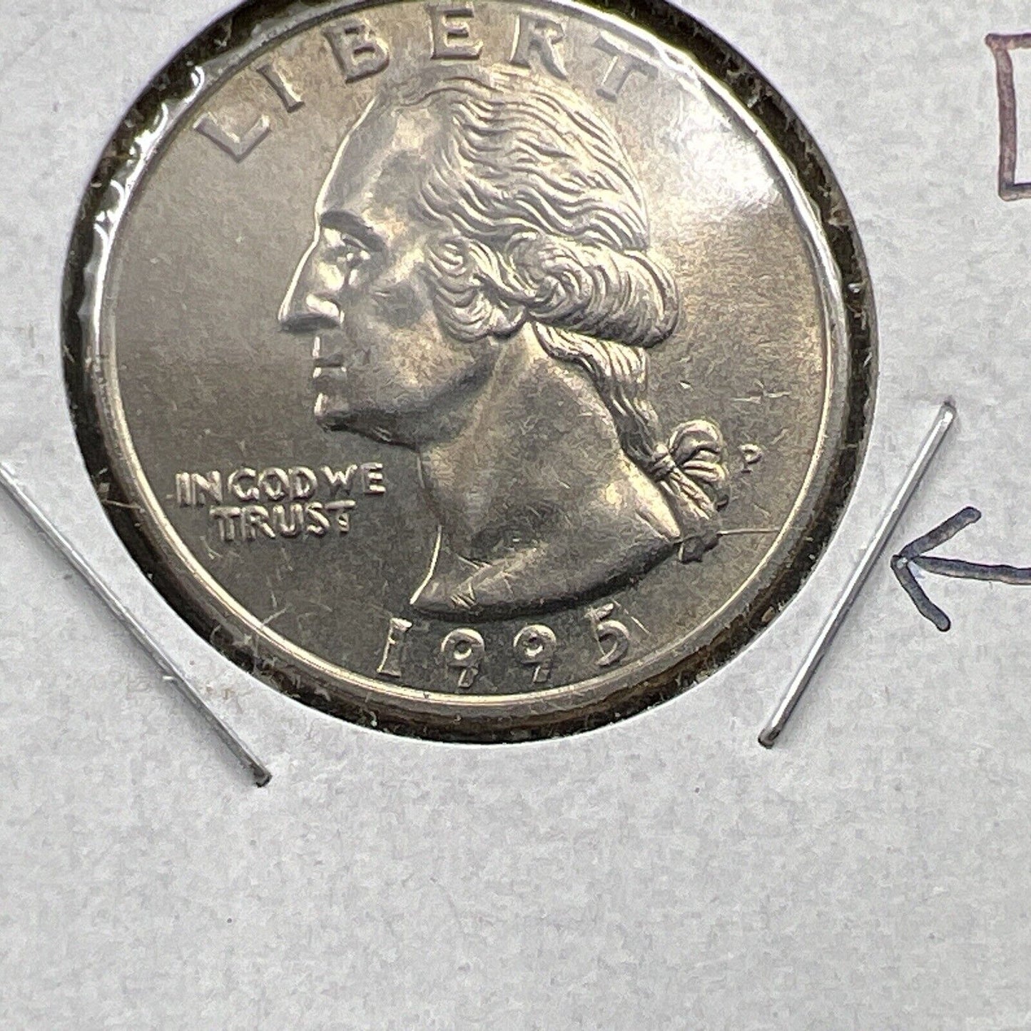 Learner's Set of 11 Minor Die Variety US Coins Die Chips & Cracks 25c 10c & 1c