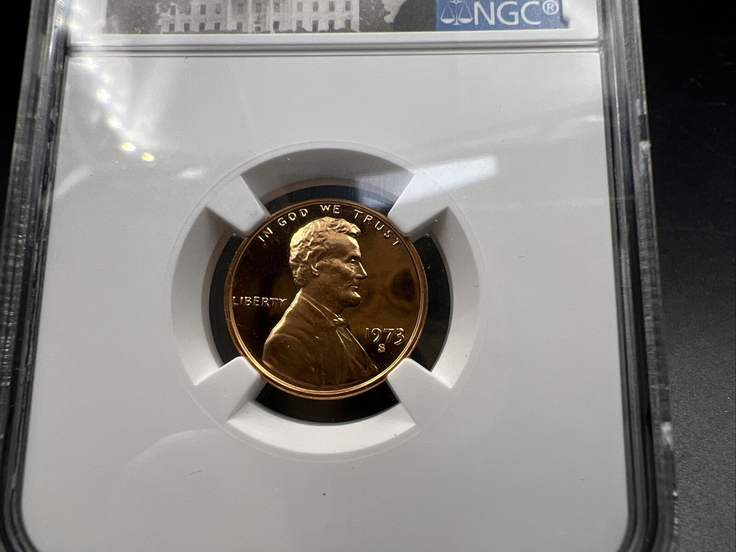 1973 S 1c Lincoln Memorial Cent Penny NGC PF68 UCAM Ultra Cameo