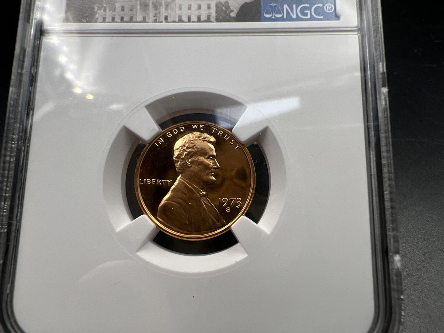 1973 S 1c Lincoln Memorial Cent Penny NGC PF68 UCAM Ultra Cameo