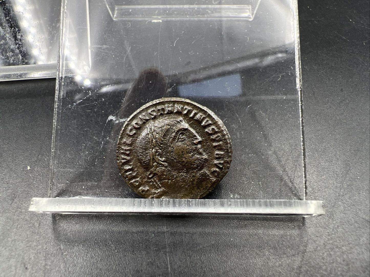 Constantine I 1st Ancient Roman Bronze AE 3 Coin VF Very Fine Circ Jupiter REV