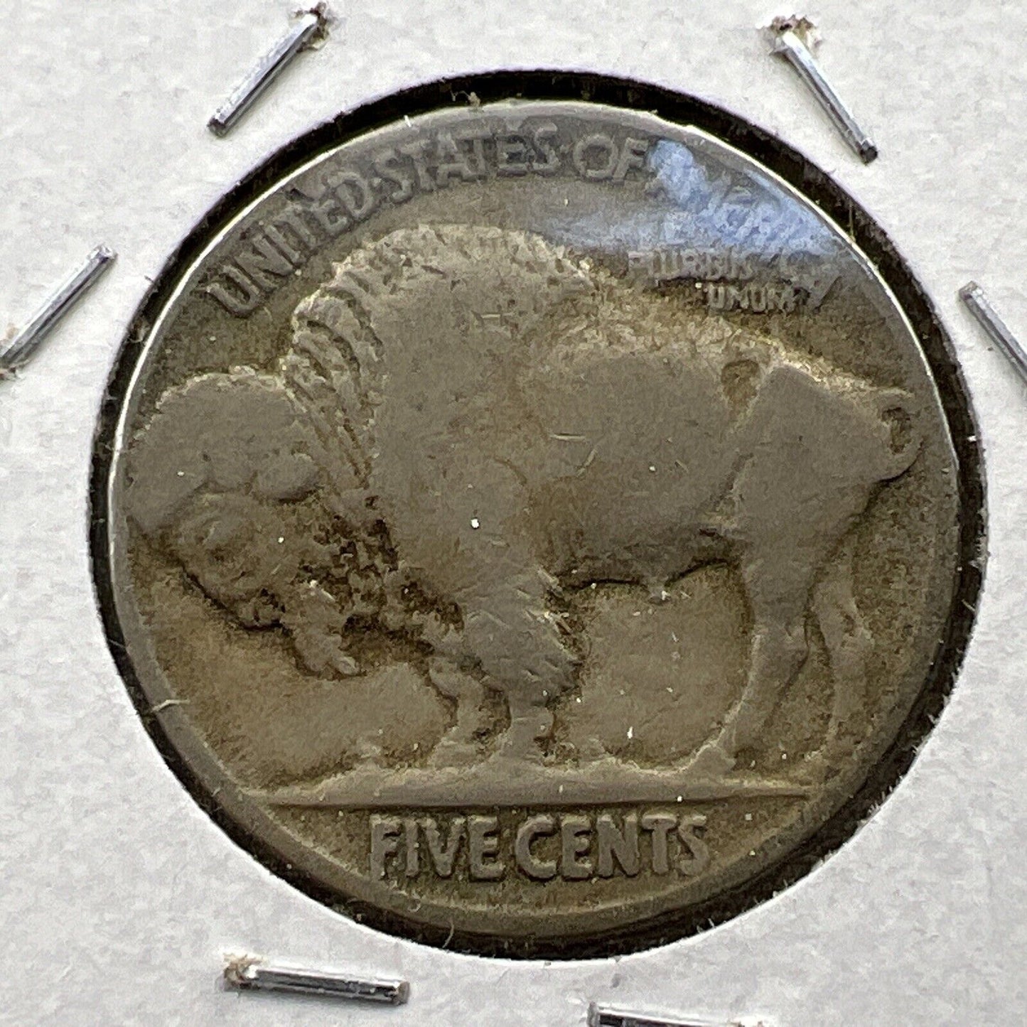 1913 P 5c Buffalo Indian Head Nickel Five Cent Coin CH Good / VG Circ Type 2