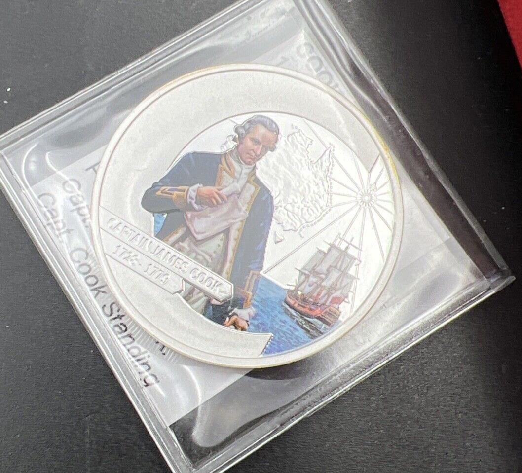 2009 Cook Islands 1 oz .999 Silver Gem Proof Round Australia