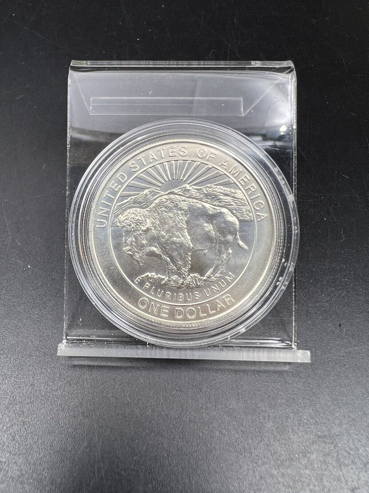 1999 P $1 Yellowstone National Park Silver Commemorative Dollar Coin GEM BU