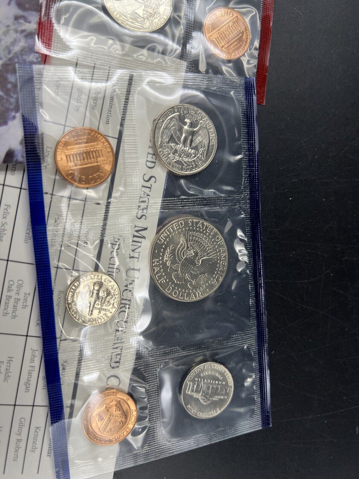 1997 P & D Mint Set BU Unc Coins United States US Mint OGP