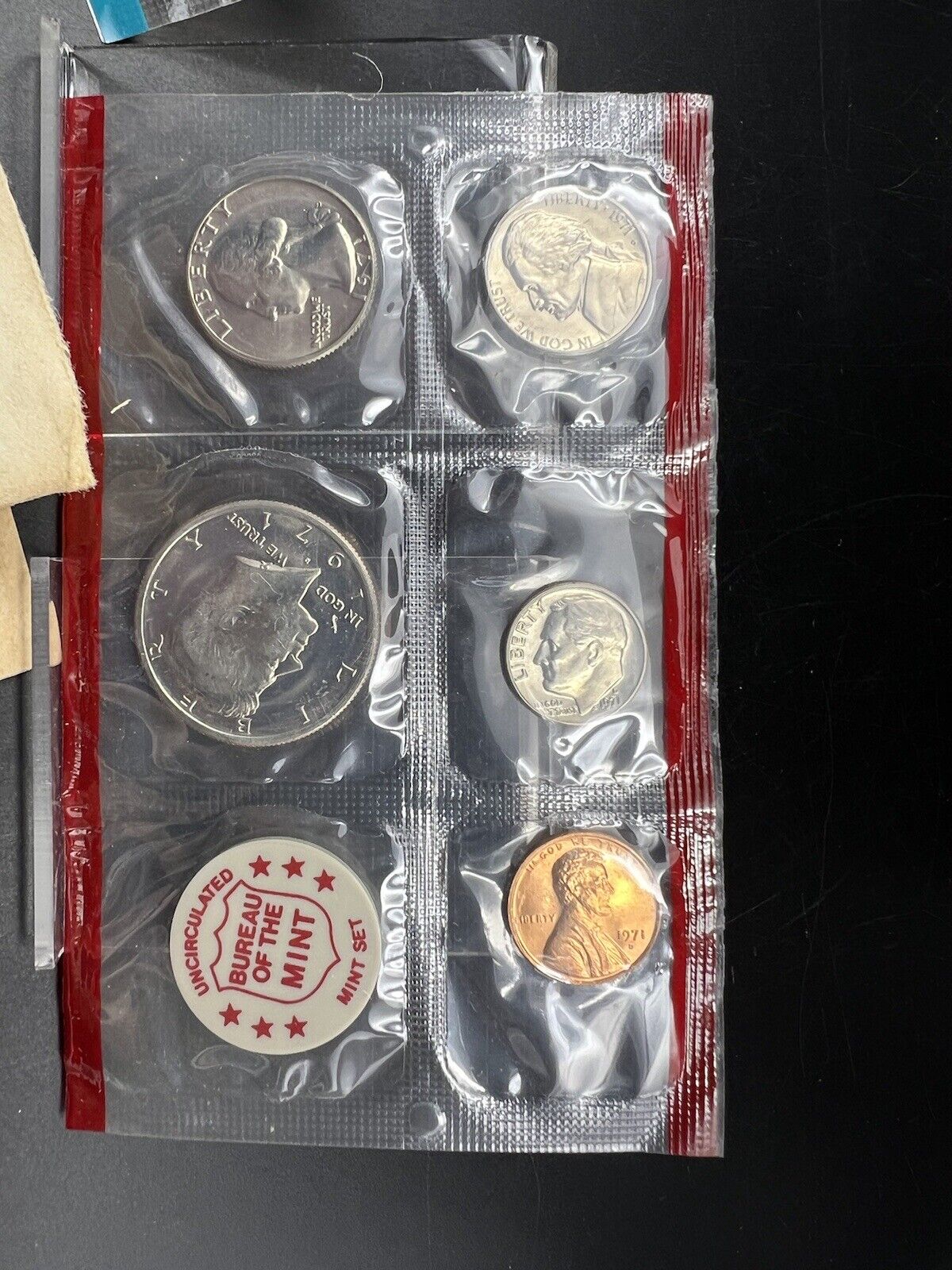1971 P & D Mint Set BU Unc CLAD Coins United States US Mint OGP