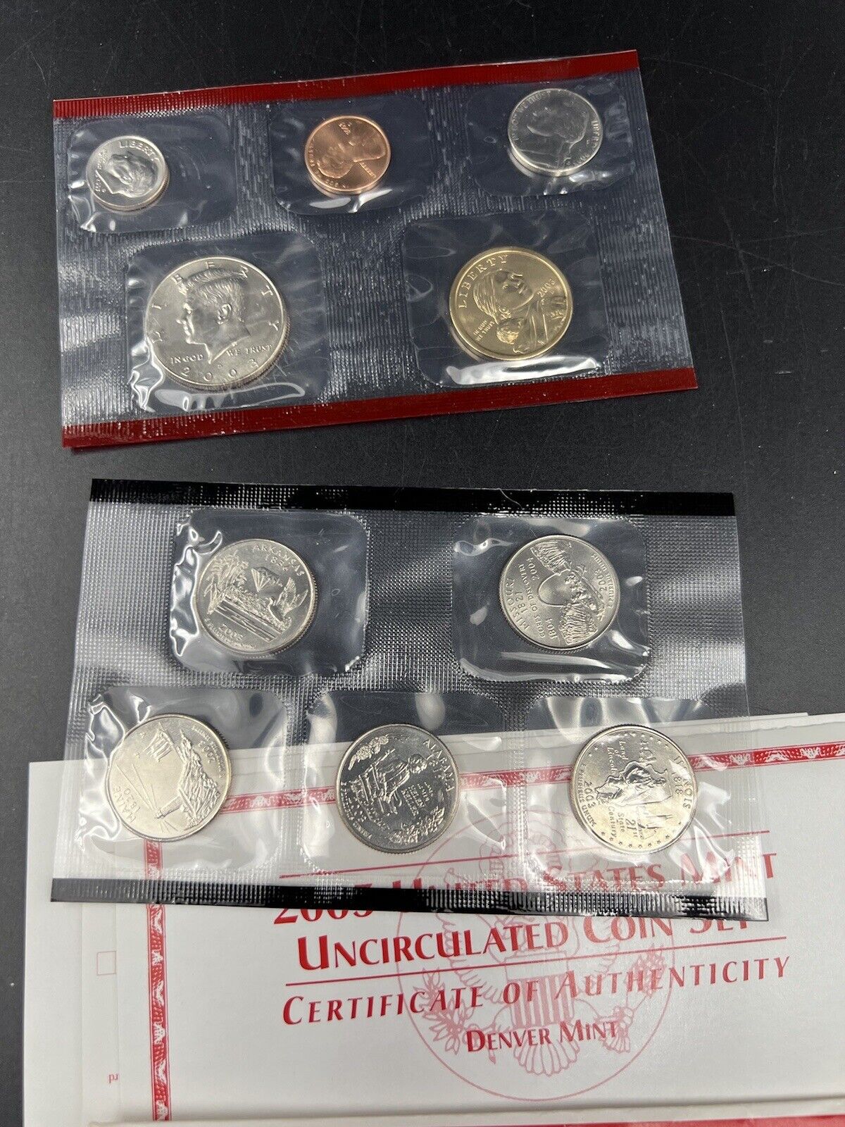2003 P & D Mint Set BU Unc CLAD Coins United States US Mint OGP
